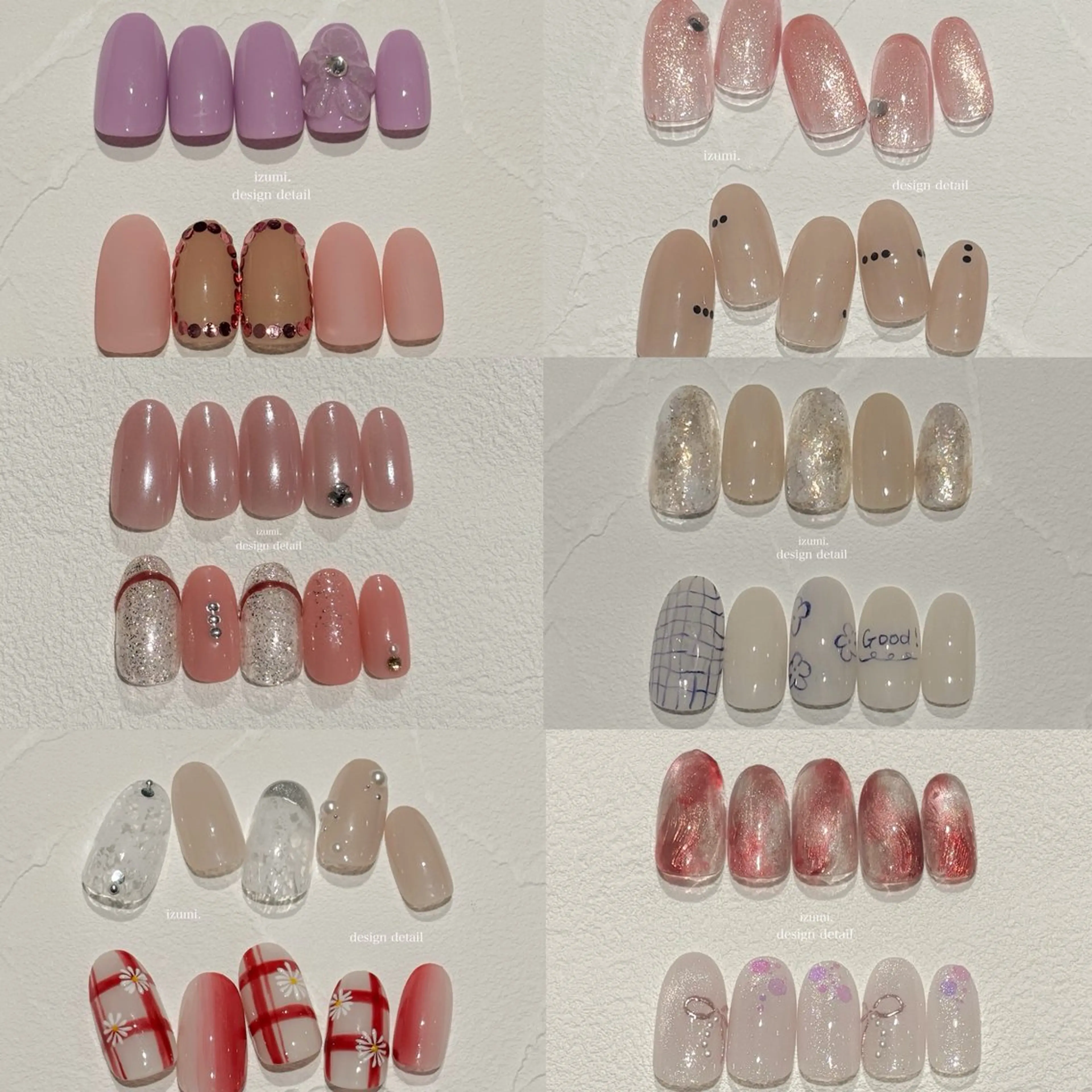 ˗ˏˋ 毎月変わる🌟 ˎˊ˗12種から選べる定額ネイル🫧上品シンプル​〜​さりげない個性までお選びいただけます◎の写真