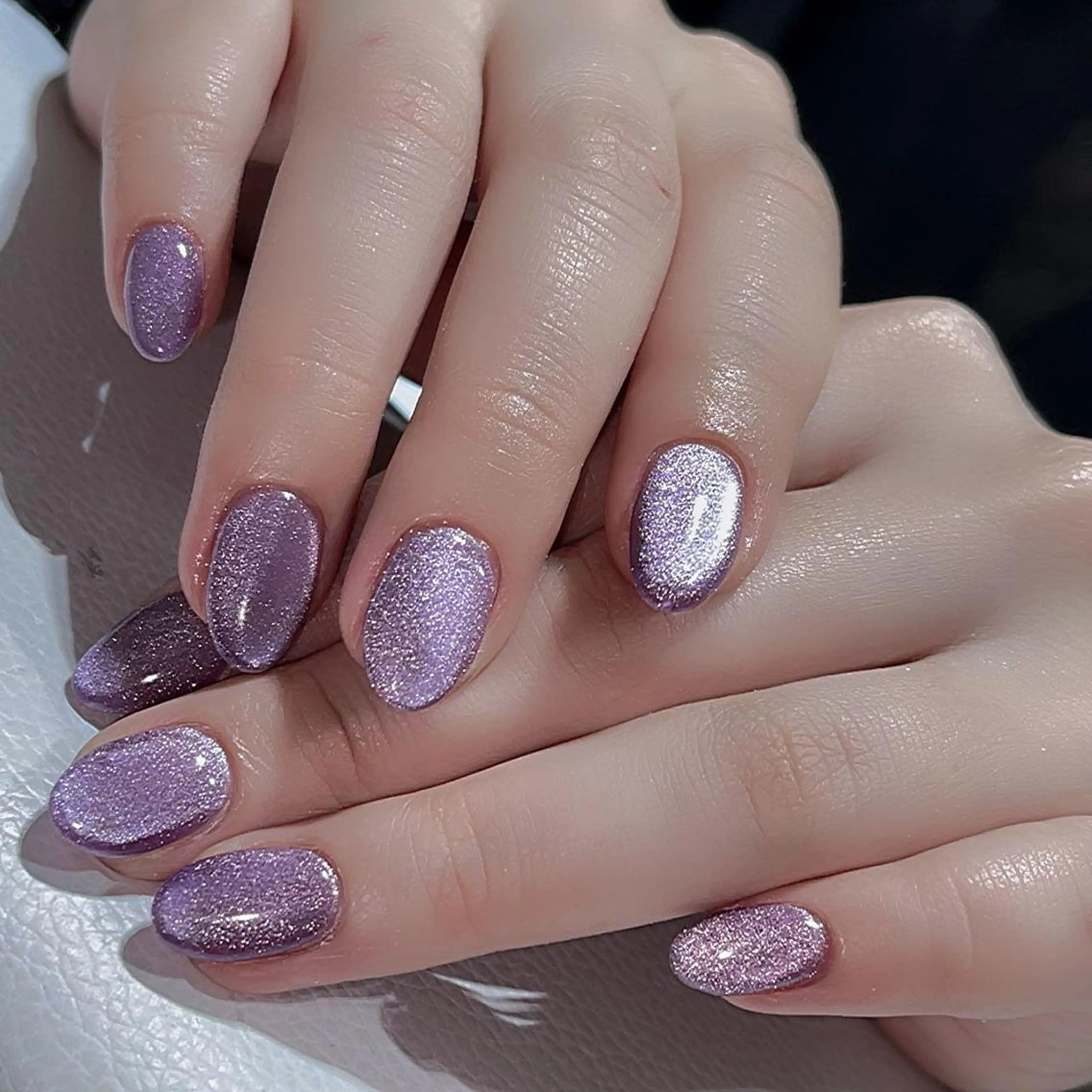 ネイル フラッシュネイル マグネットネイル Queens momoのネイルデザイン