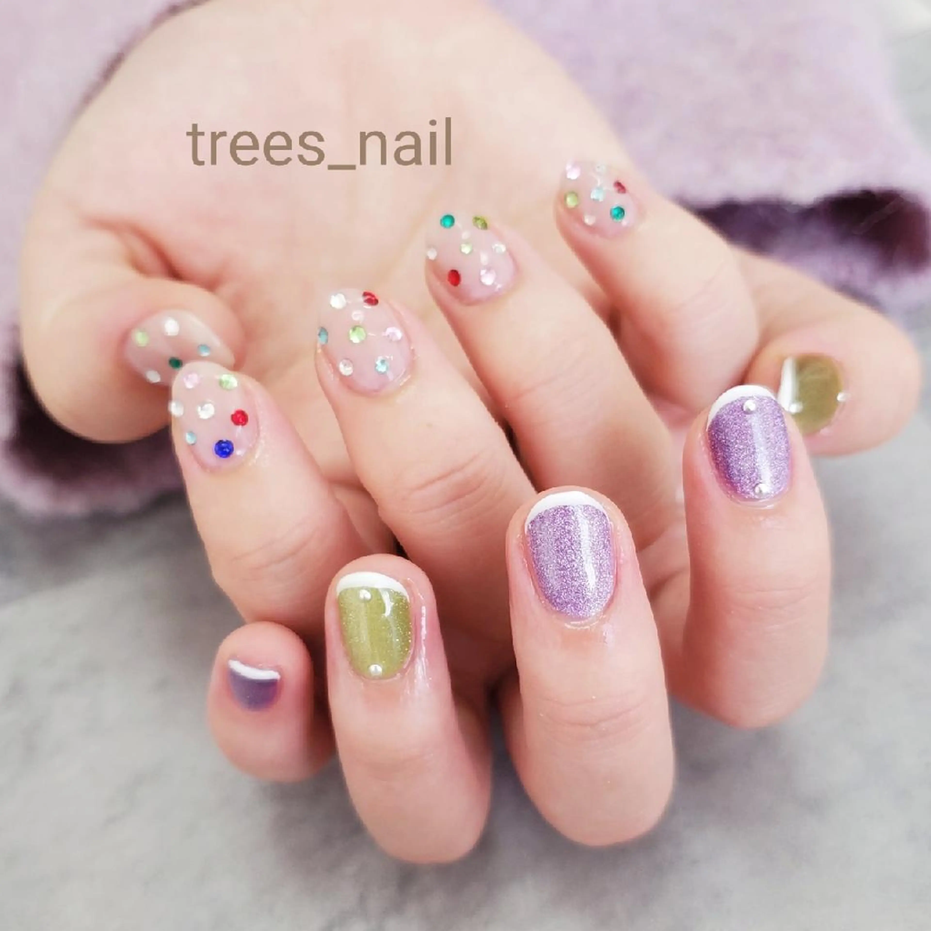 ネイル trees_ nailのネイルデザイン