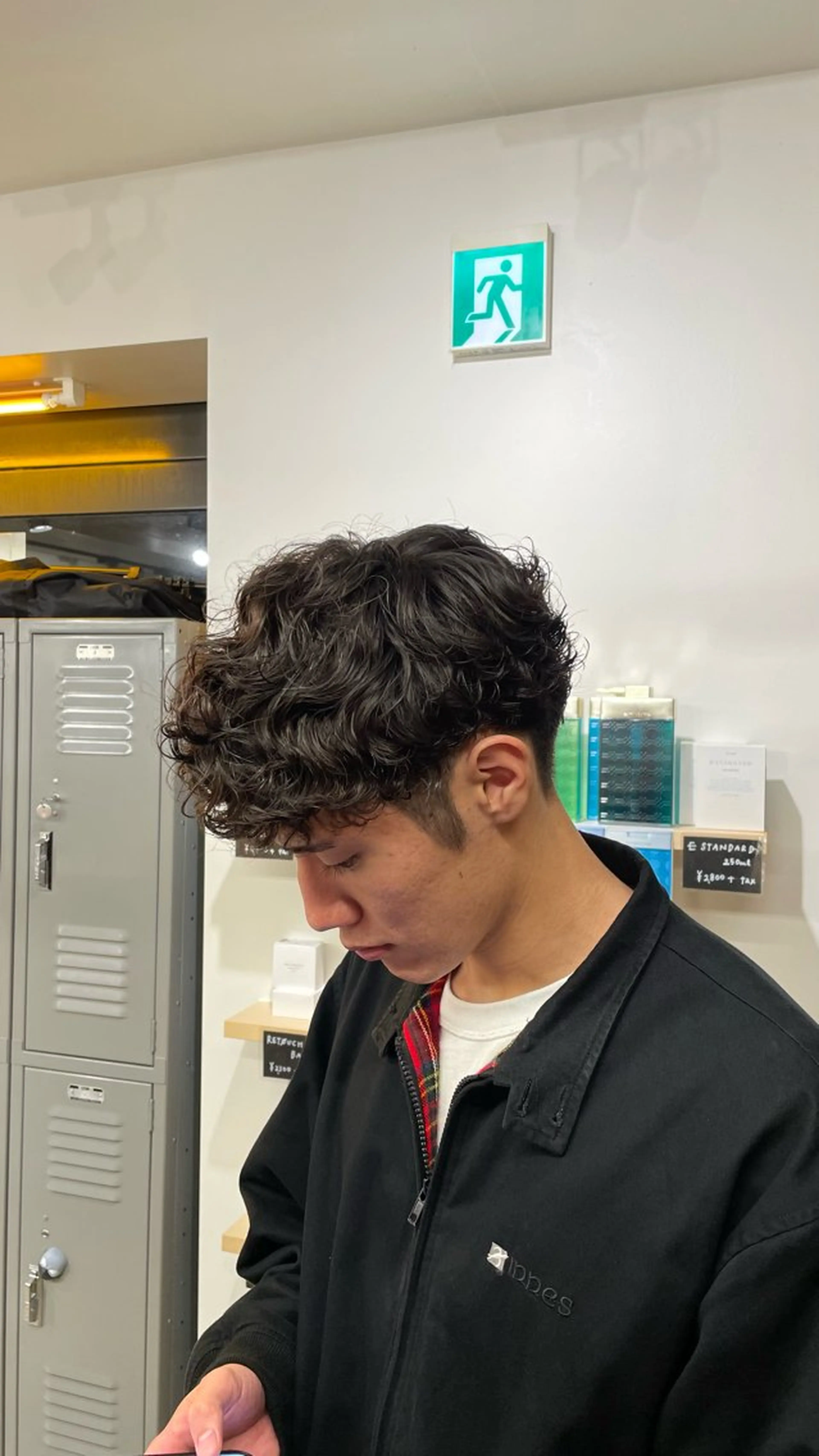 ショート パーマ fifth 阿部楓のヘアスタイル