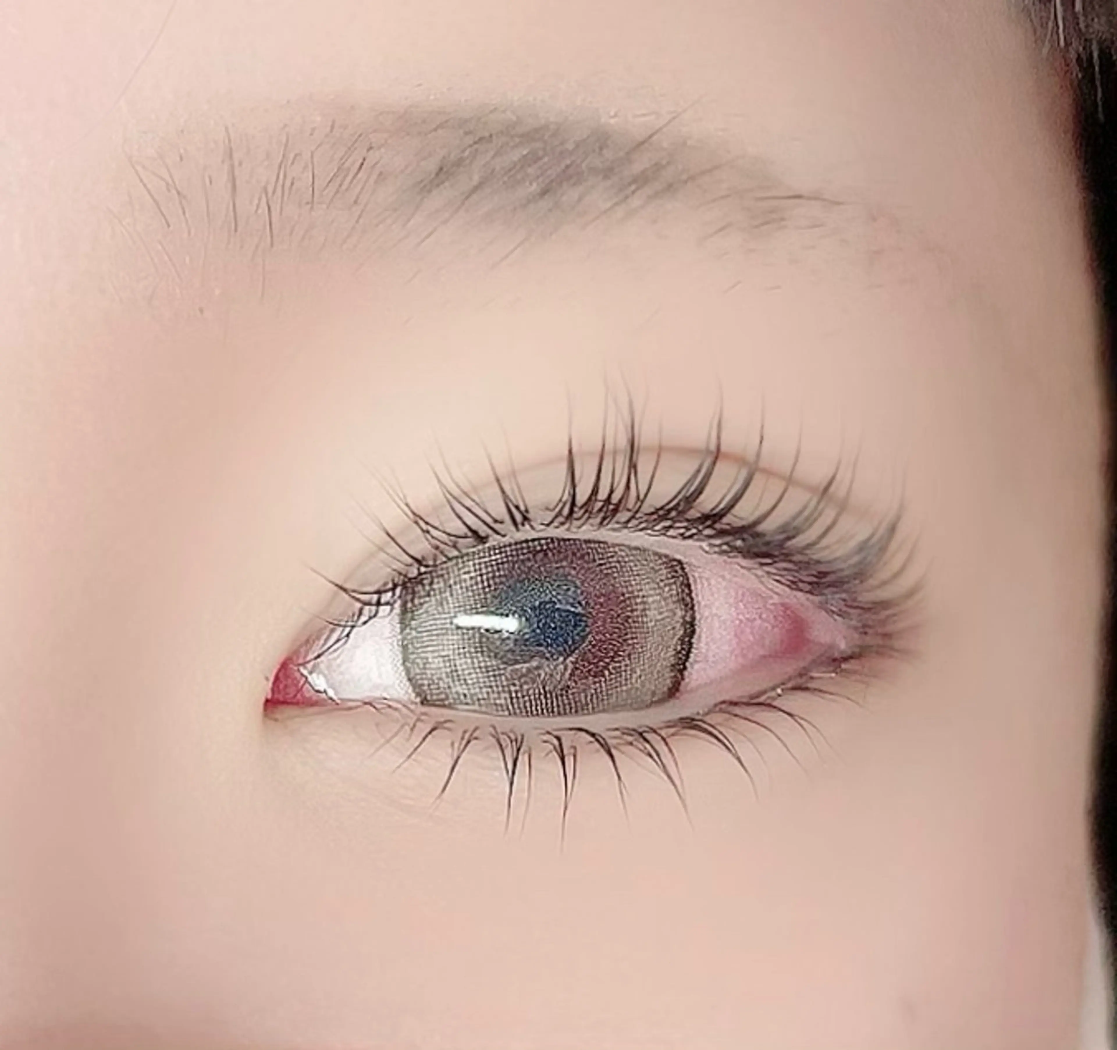 まつげパーマ(上下) コーティングありの写真