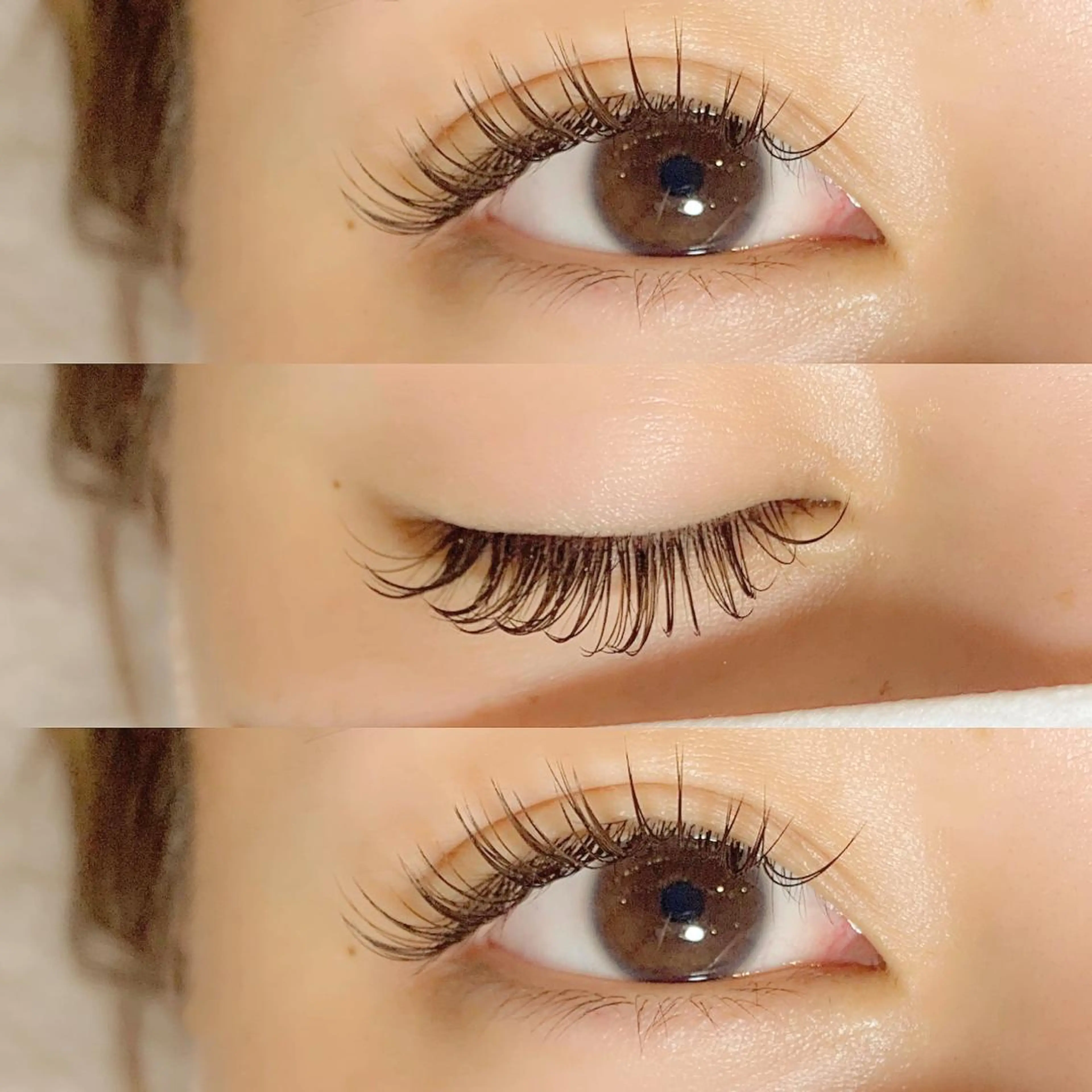 フラットラッシュ160本🍑 束感コーティング仕上げ🪄の写真