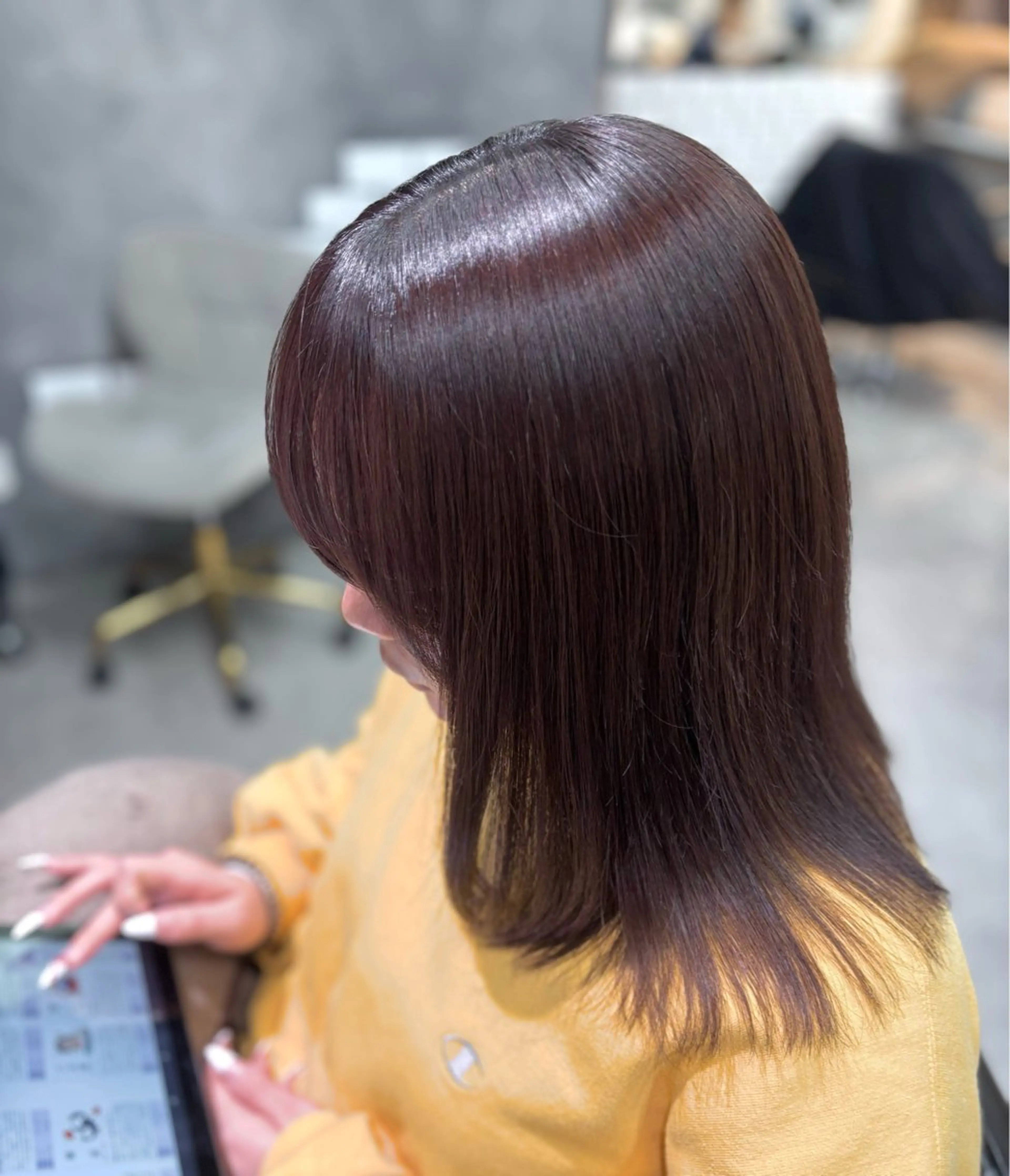 カラー のぞみ/透明感カラー /トリートメントのヘアスタイル