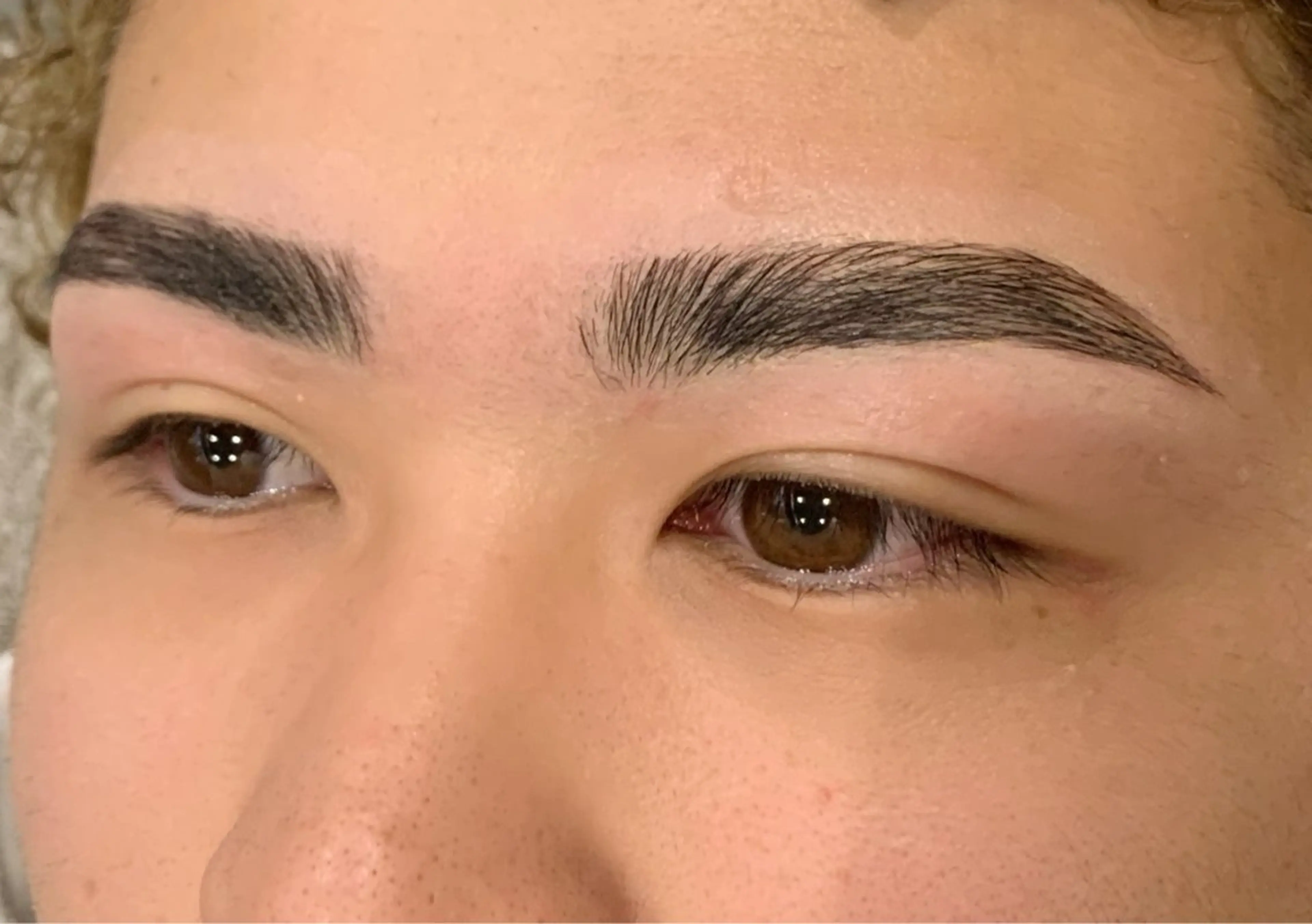 〖ミニモ限定〗🌟眉毛ワックス＋毛流れパーマ＋眉毛スタイリング🌟ハリウッドブロウよりも自然な毛流れ🌝の写真