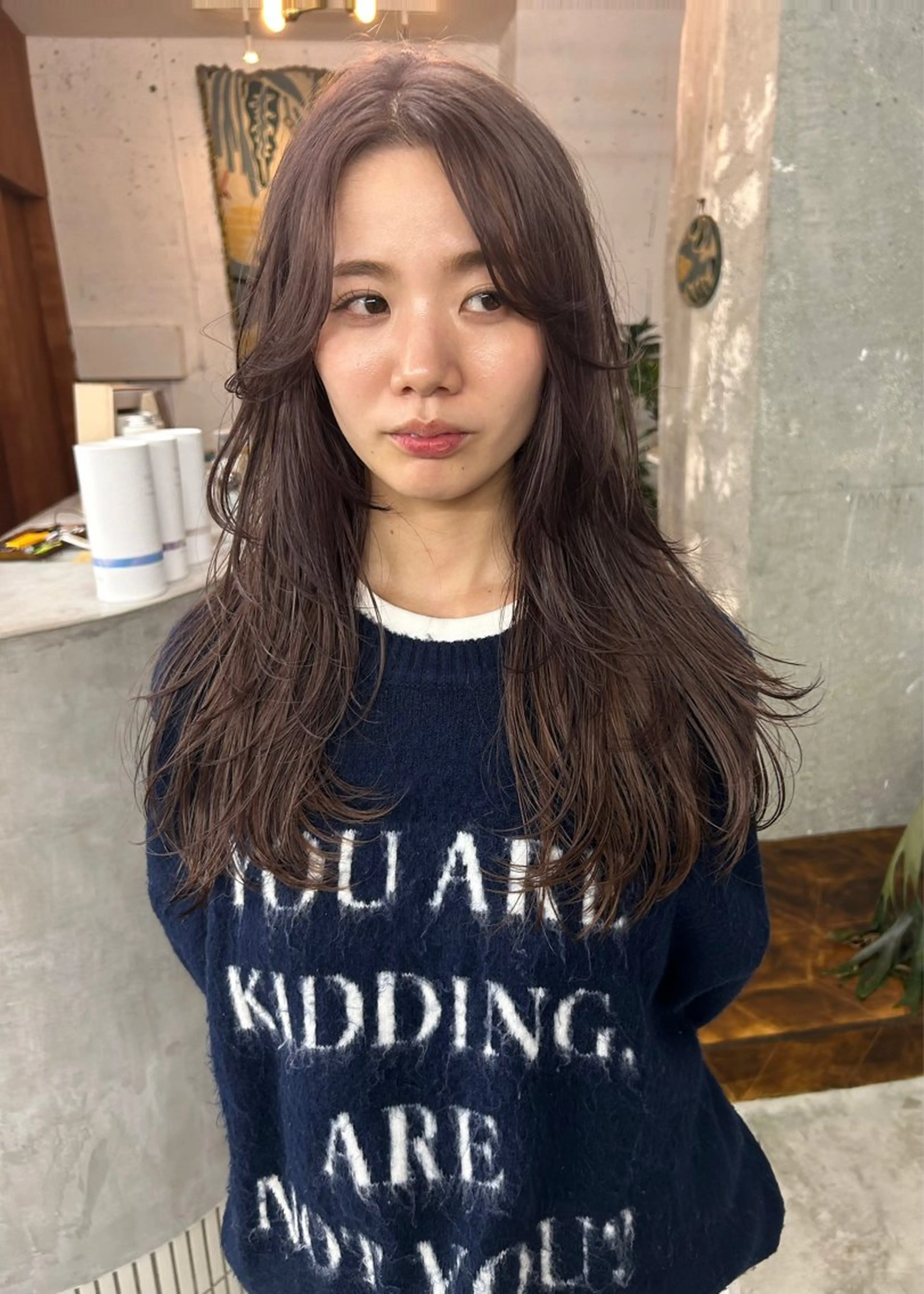 🔹【根元ブリーチ】リタッチ＋オンカラー（カットなし）の写真