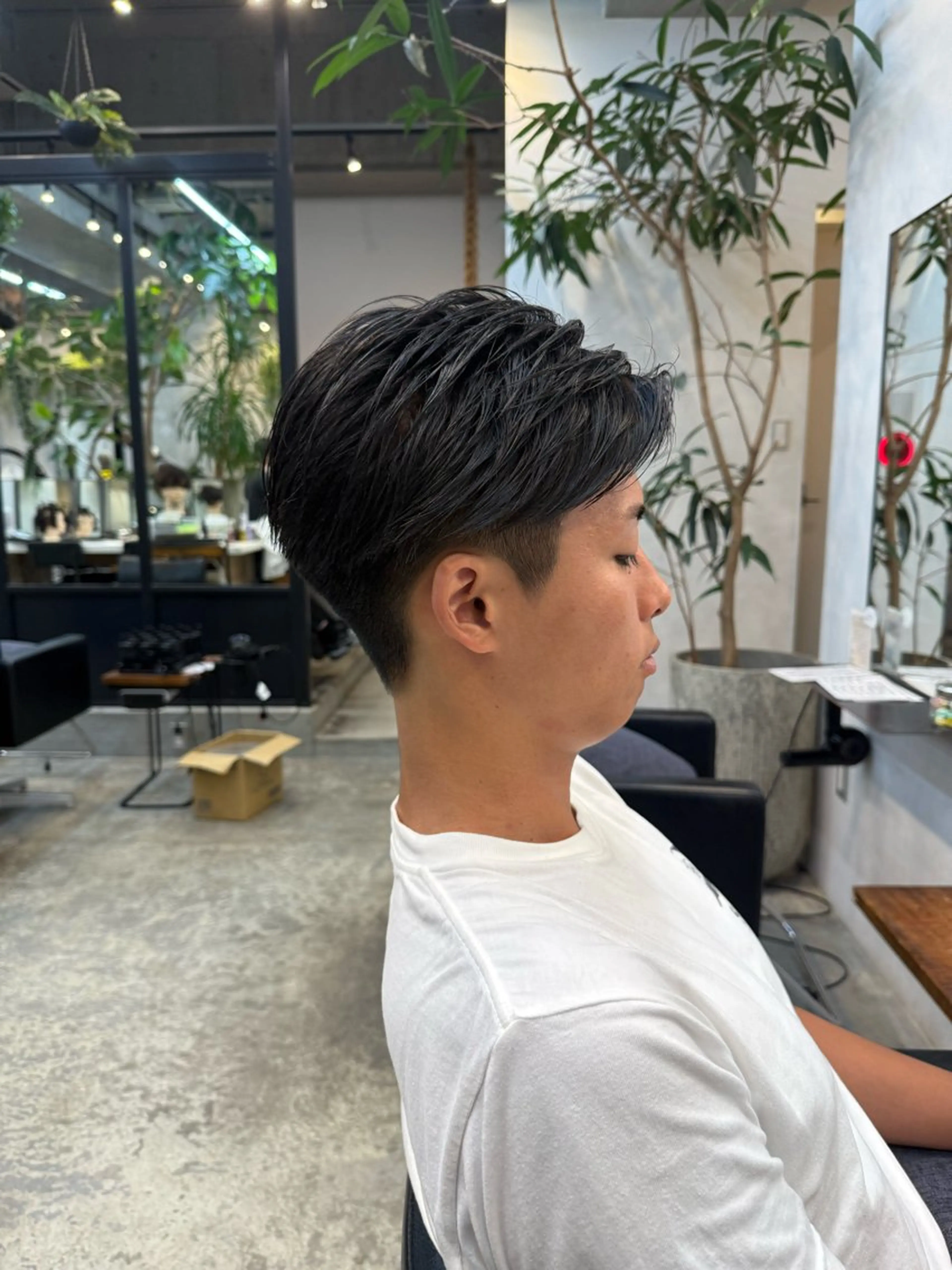 メンズ 川口開世 cutのヘアスタイル