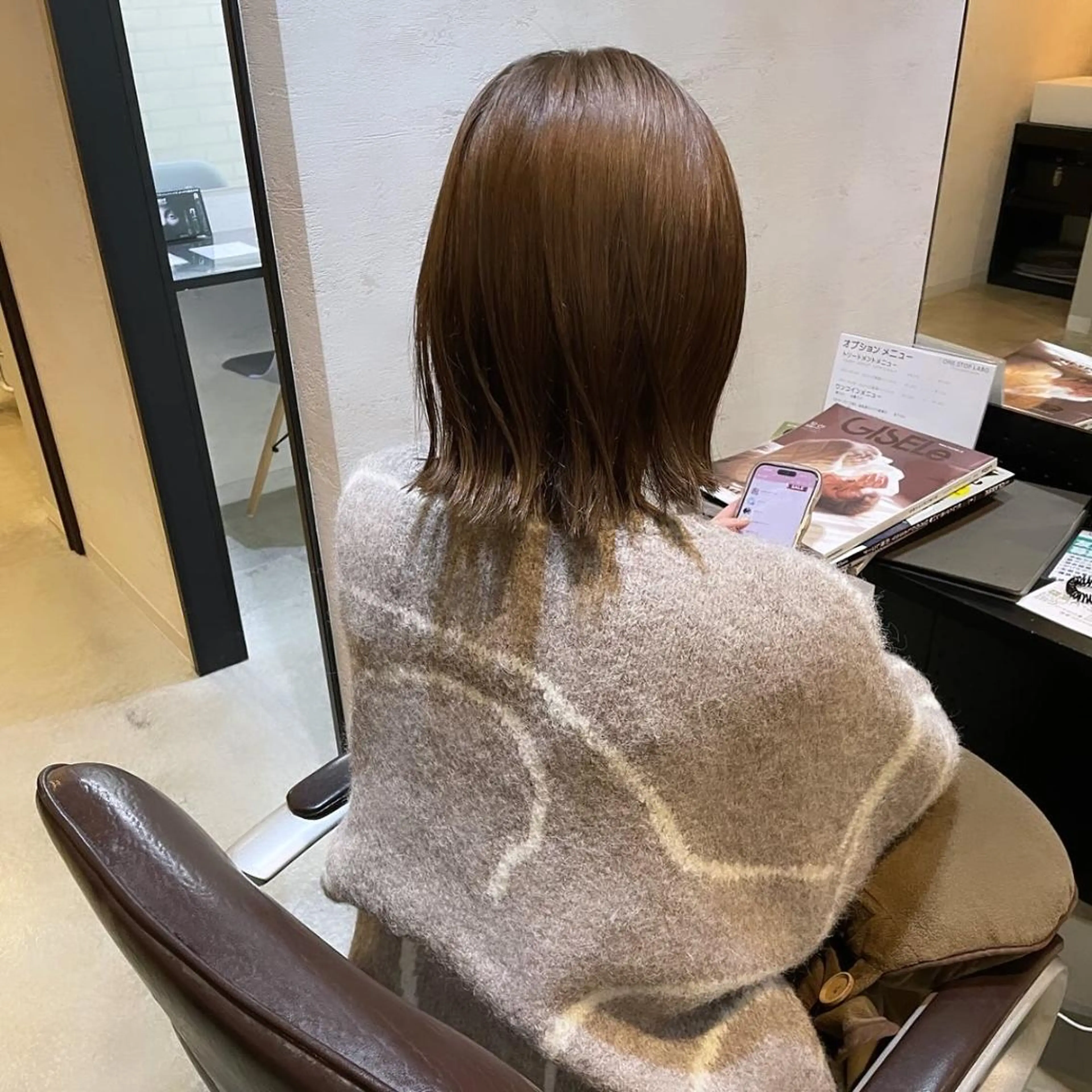 カラー ベージュカラー 阿部 大陽のヘアスタイル