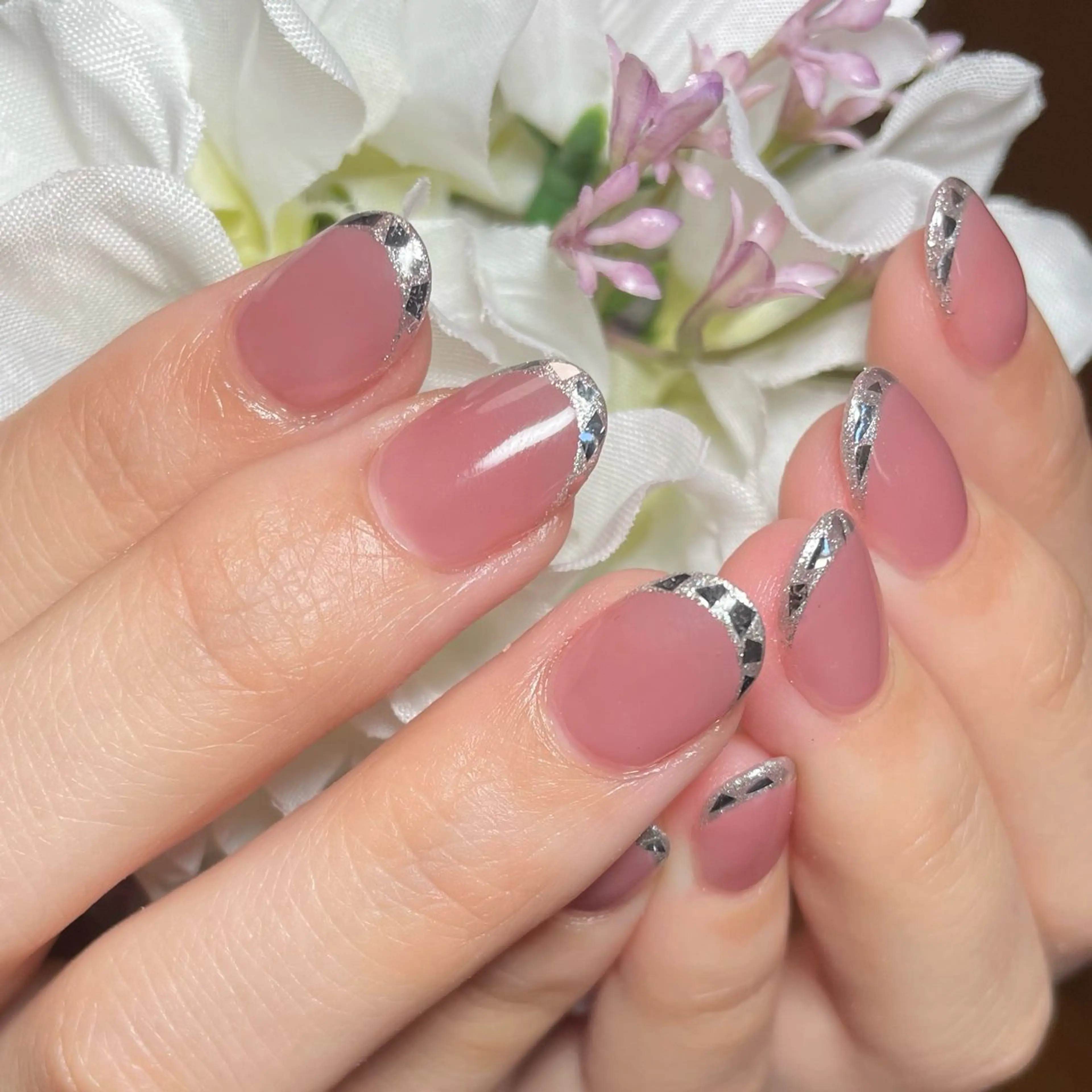 ネイル nail　milky 〜深夜にもネイル〜のネイルデザイン