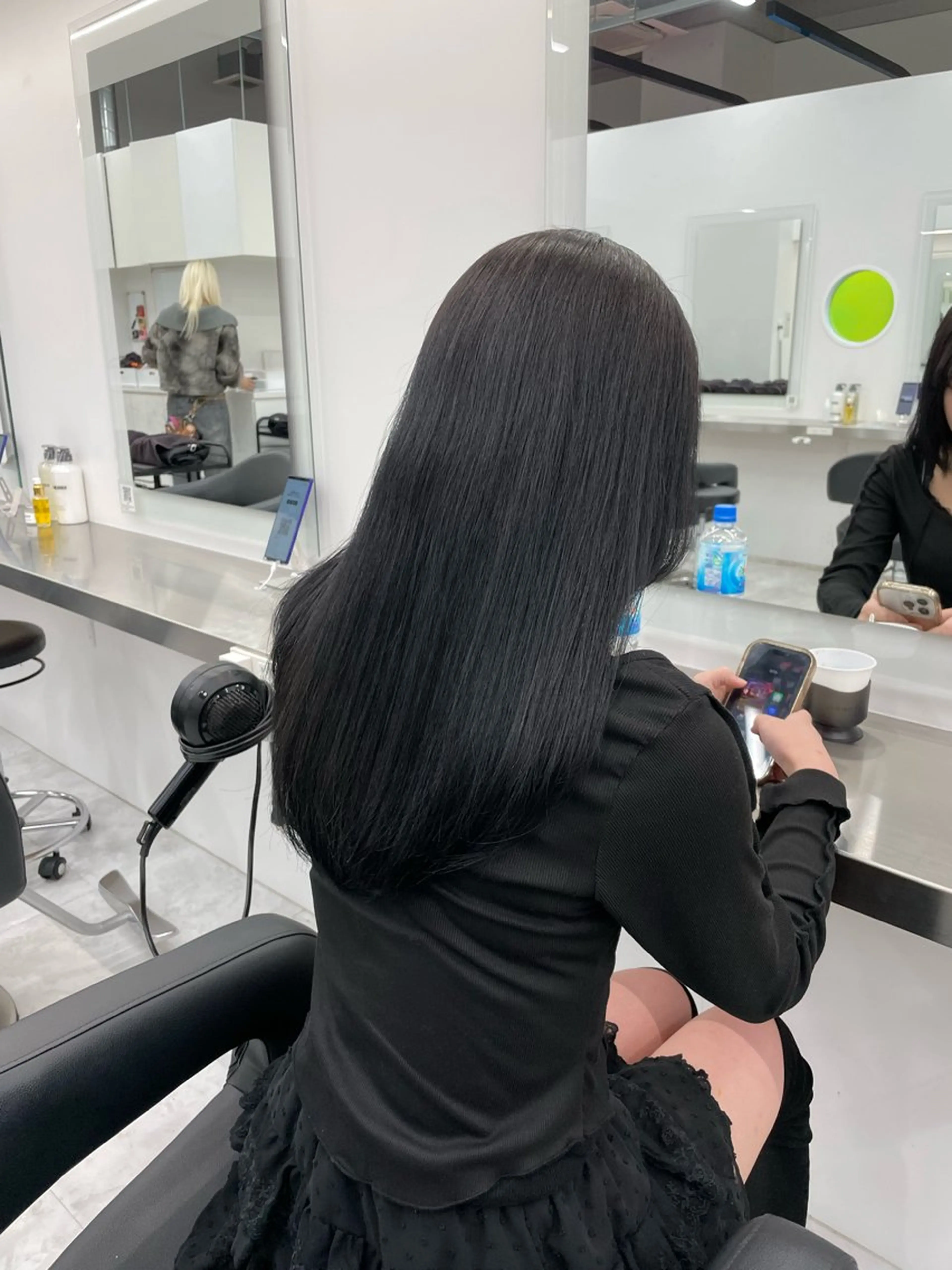 ロング カラー 中韓レイヤー/ ブラウン🤎はやとのヘアスタイル