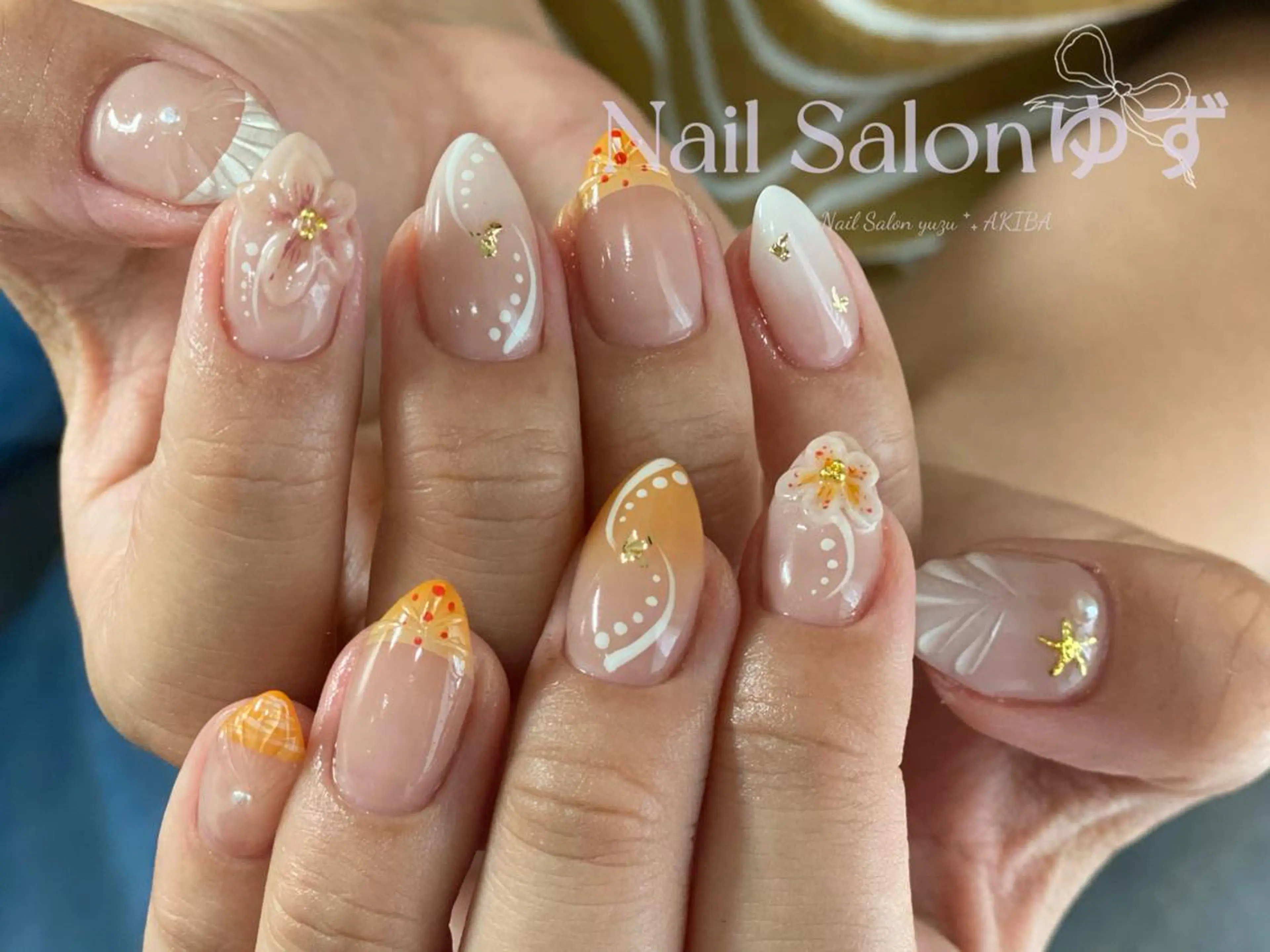 ネイル ハンドネイル MAKI💚💚💚 秋葉原.のネイルデザイン