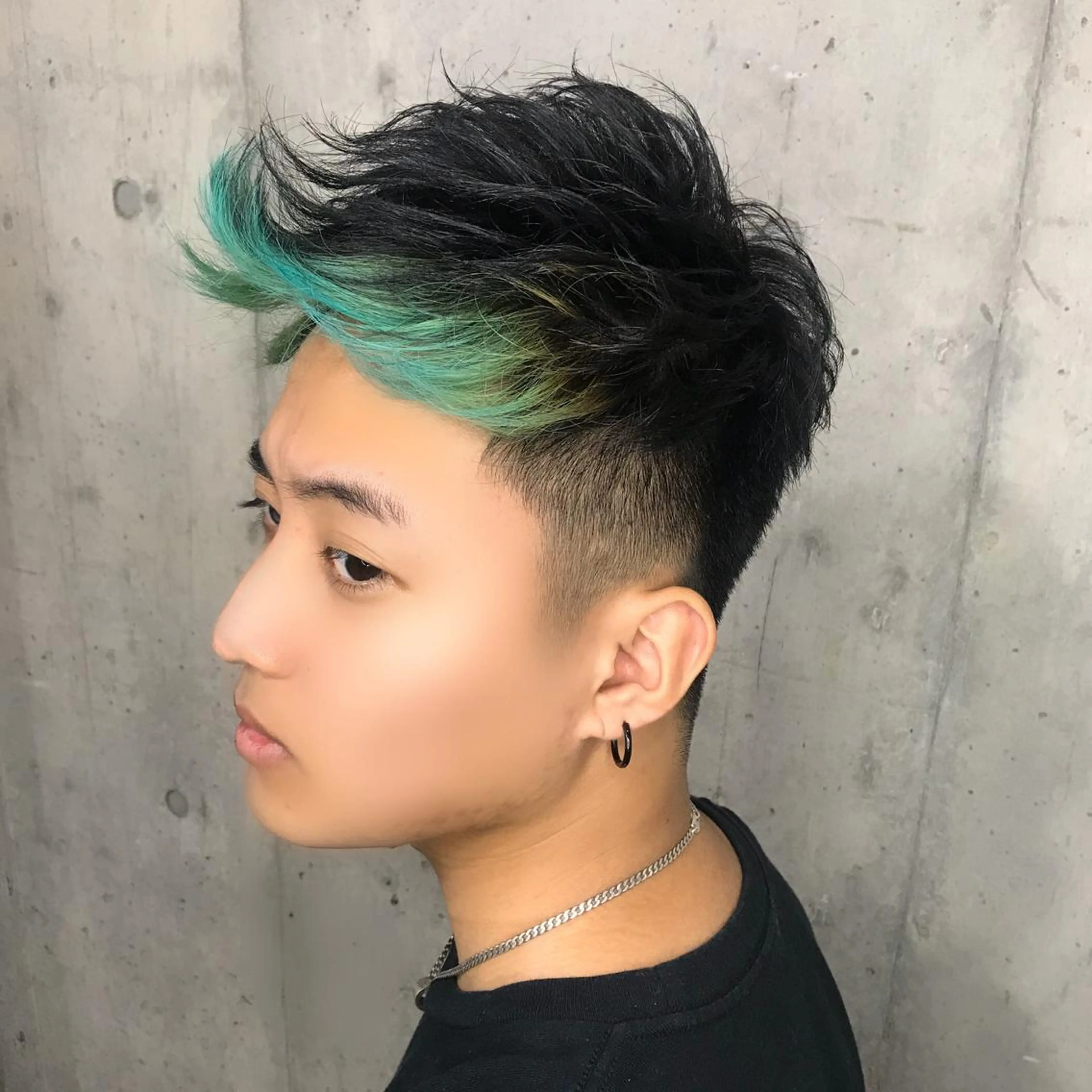 メンズ メンズブリーチカラー /パーマ ごーた立川のヘアスタイル