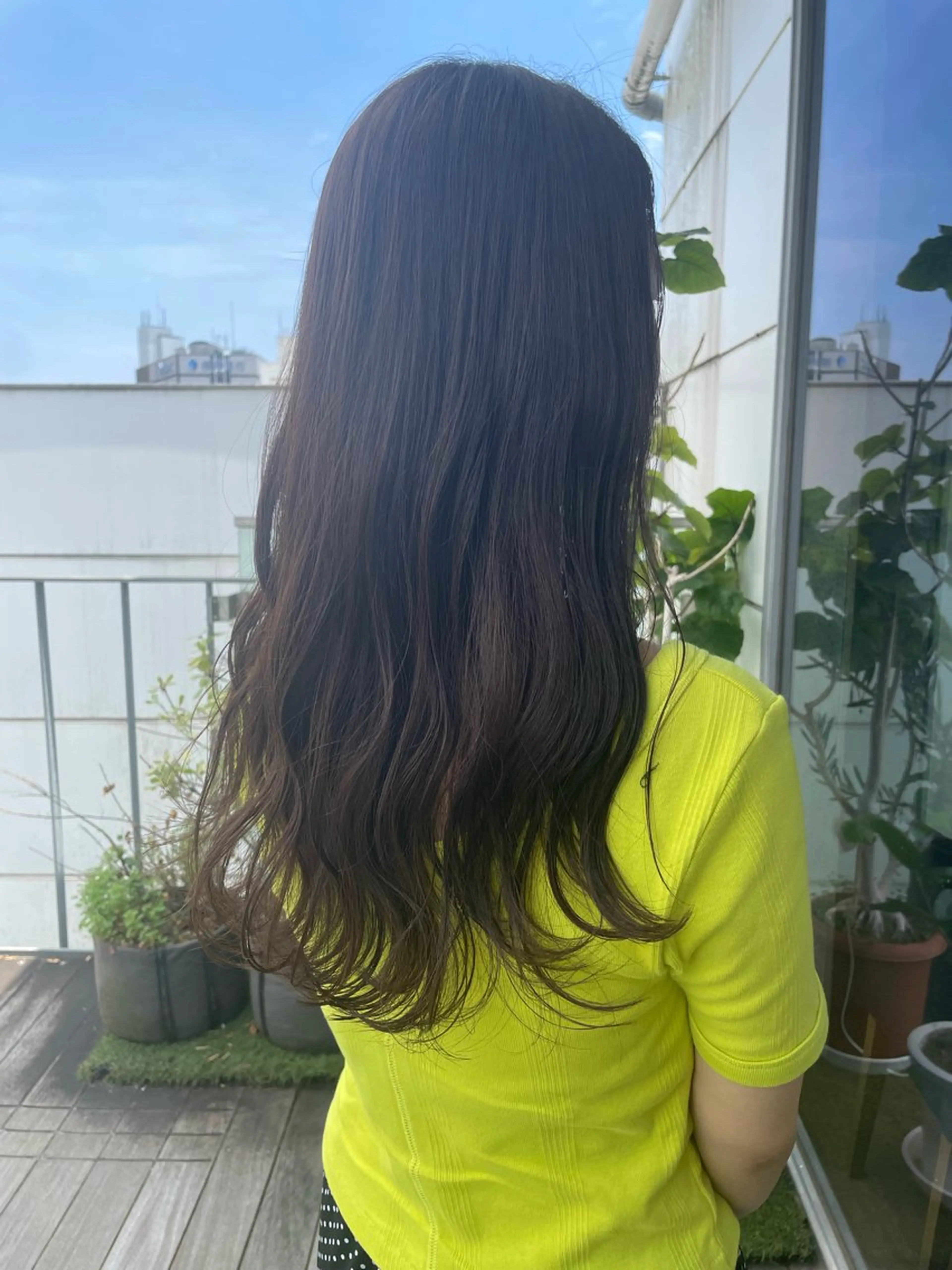 ロング カラー カット ヘアカラー トリートメント 🍋髪質改善× 透明感カラー ジュリのヘアスタイル