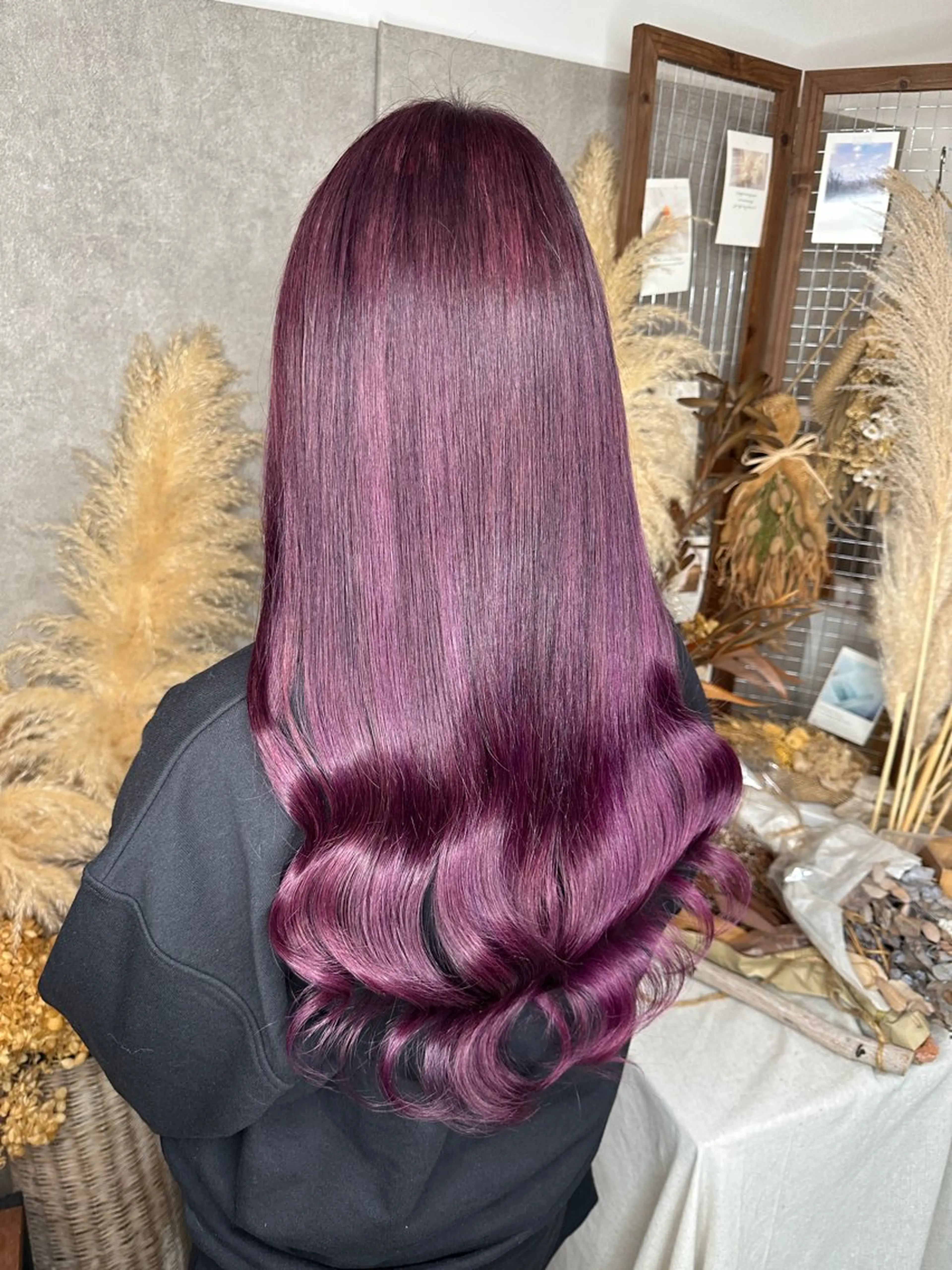 ロング カラー ヘアカラー エクステ 植田 /エクステ /ブリーチ/髪質改善のヘアスタイル