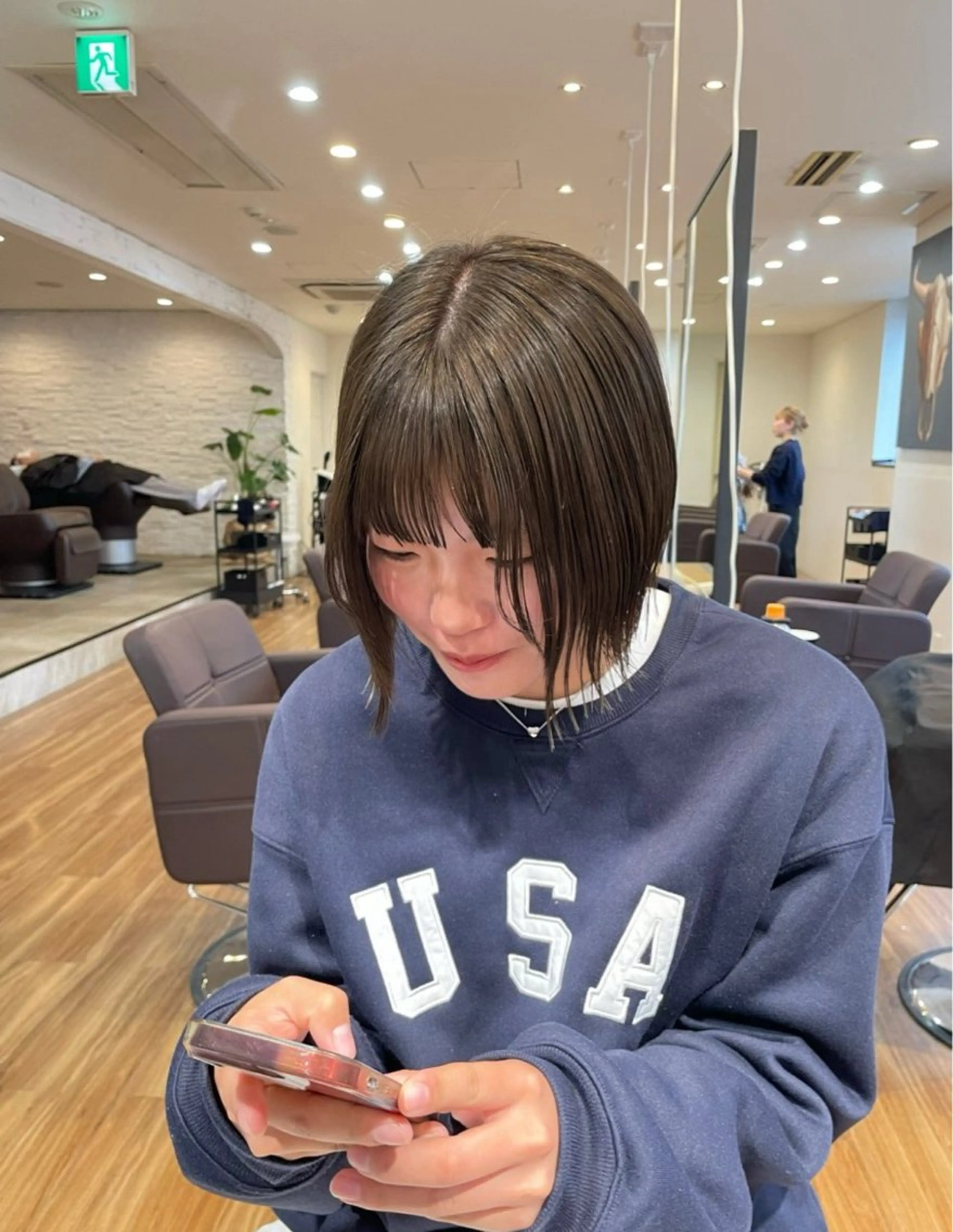 ミディアム NORA HAIR SALON所属・カラーモデル 募集中/さくらのヘアスタイル