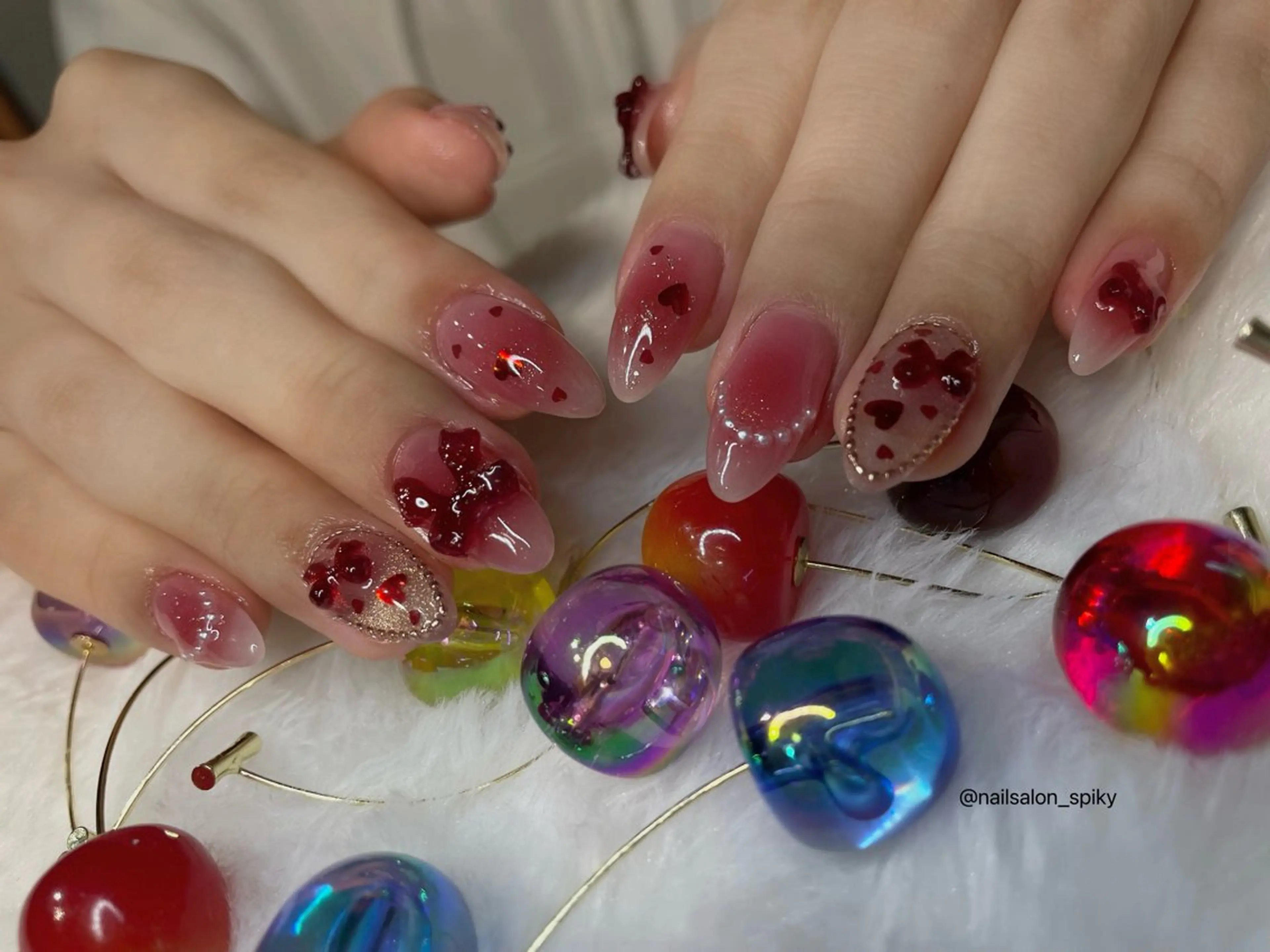 ネイル Spiky とうげ ふうかのネイルデザイン