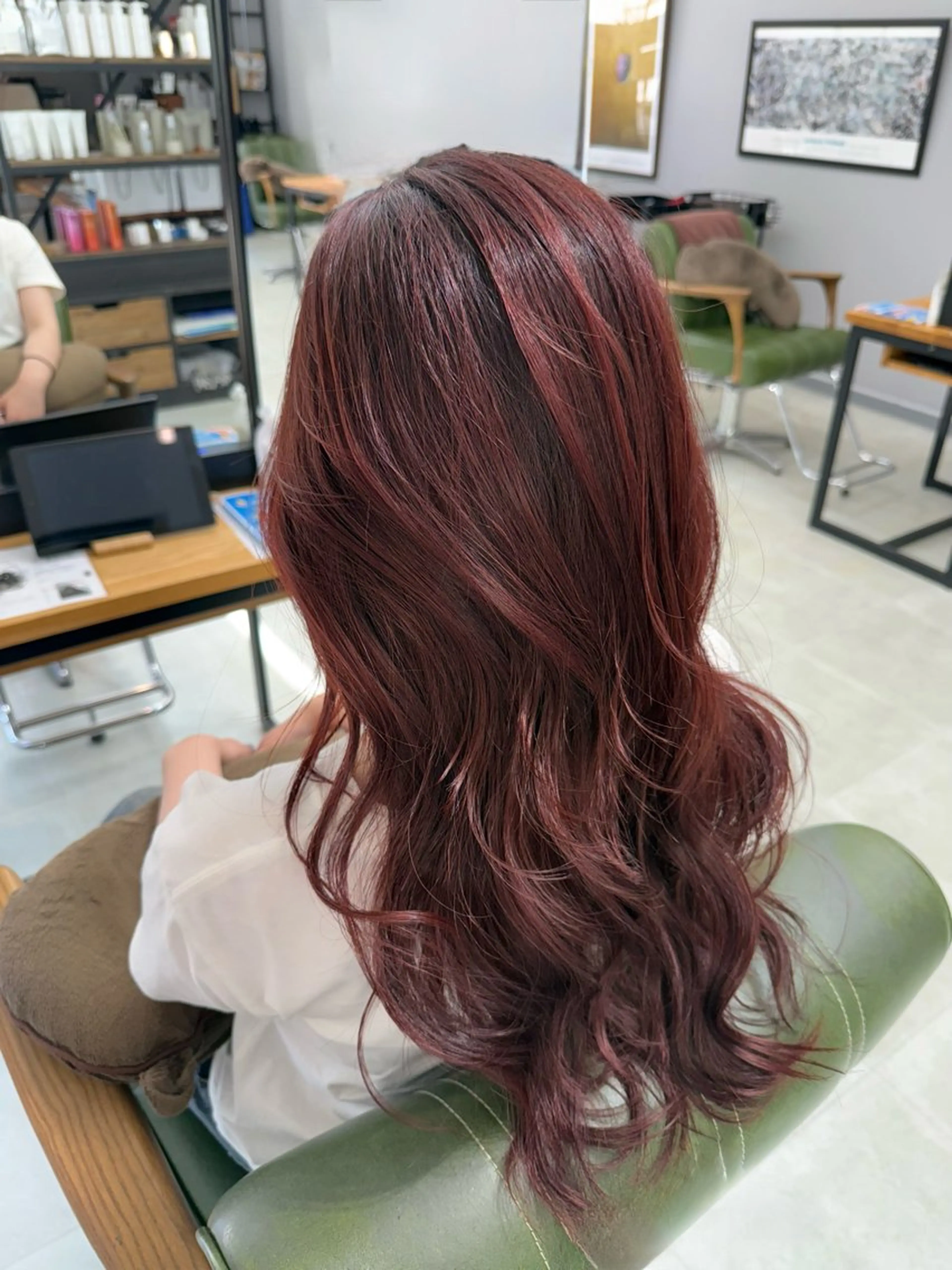 カット+カラー+髪質改善オージュア7stepトリートメント💎の写真