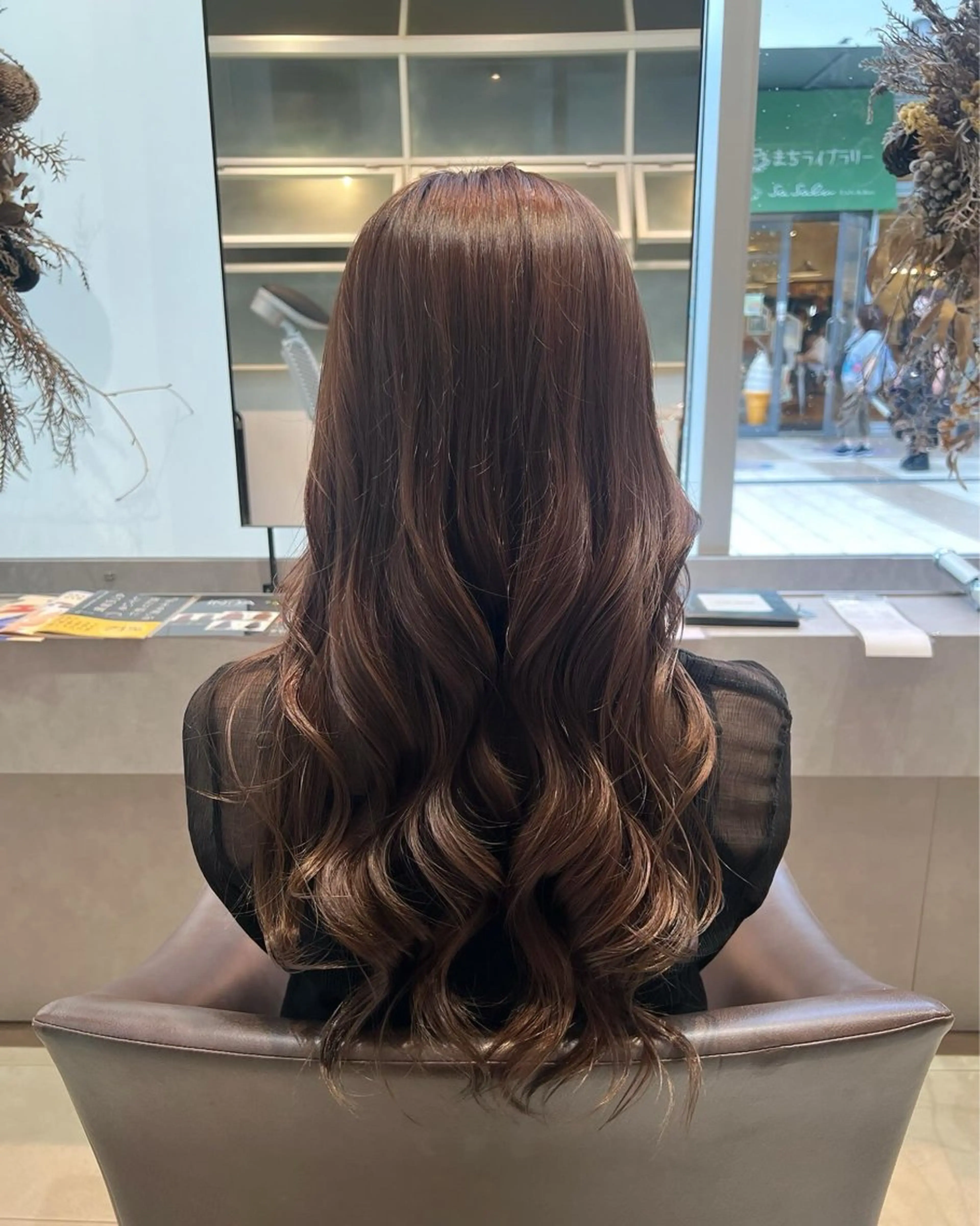 ロング カラー ブラウンカラー カット ヘアカラー トリートメント 🫧Ai/ ロロネー森ノ宮💖のヘアスタイル