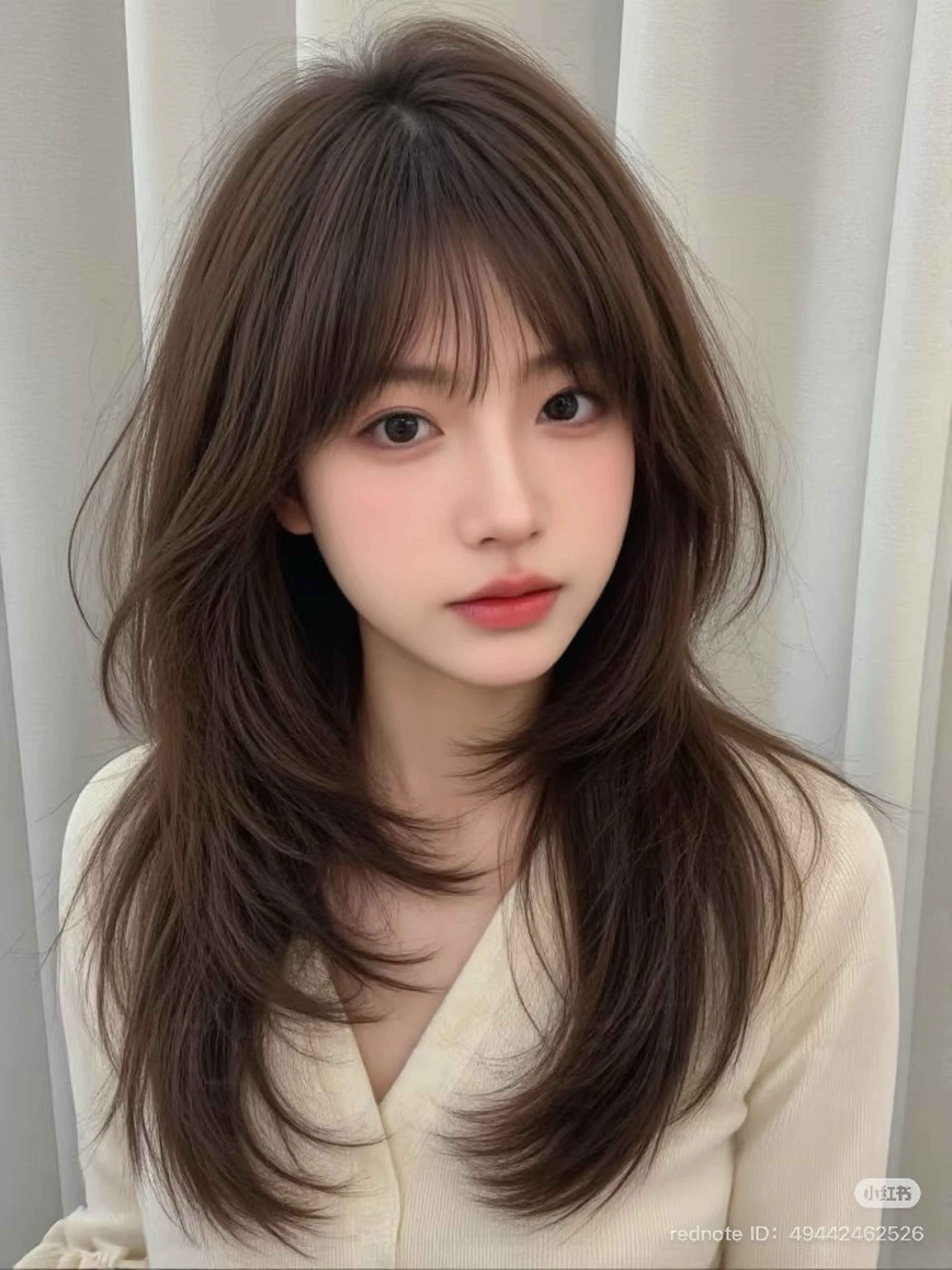 ロング パーマ 韓国風ヘア レイヤーカット ARMONY表参道所属・韓国風専門 RYOのヘアスタイル