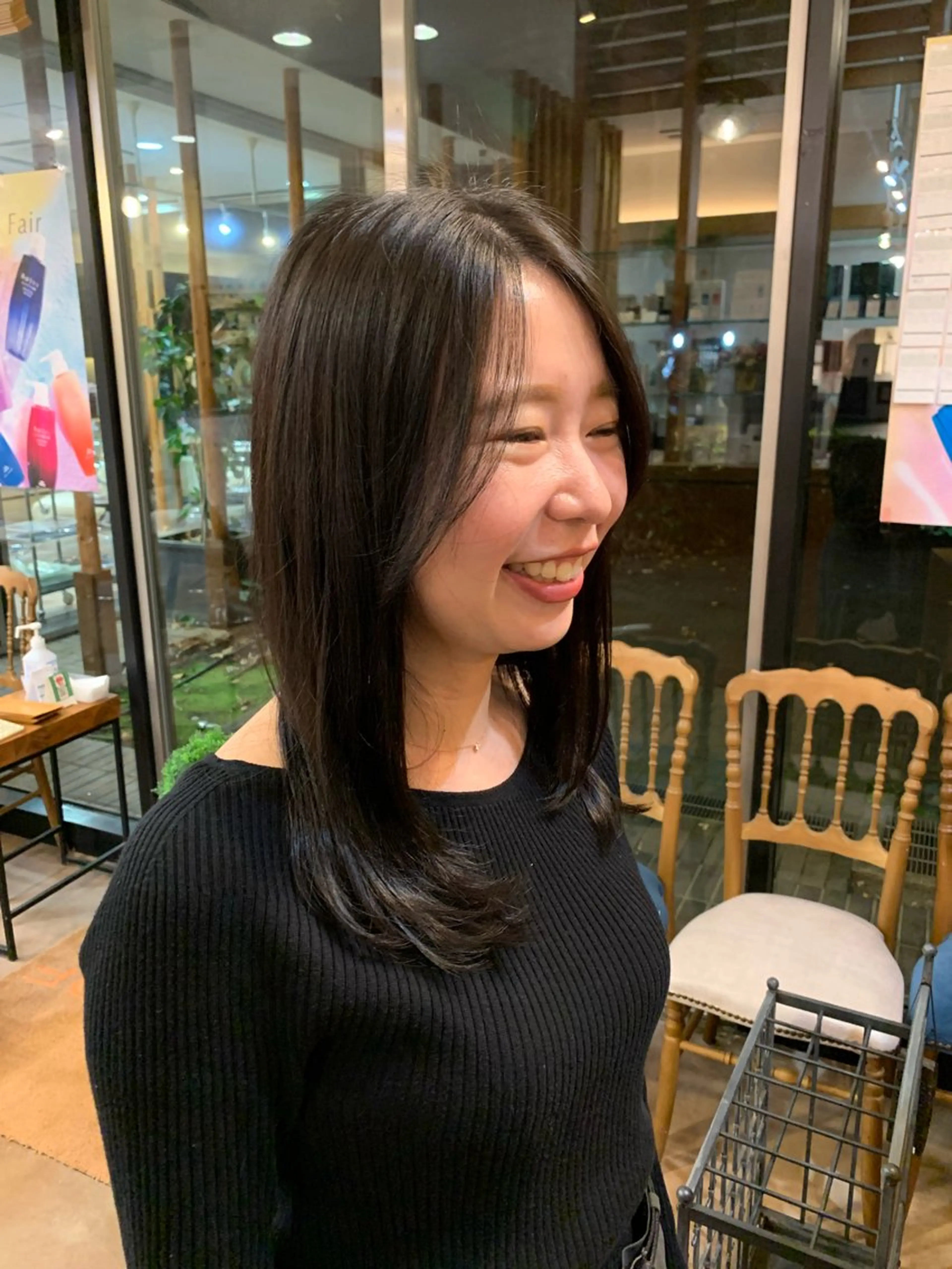 セミロング 加藤 凌のヘアスタイル