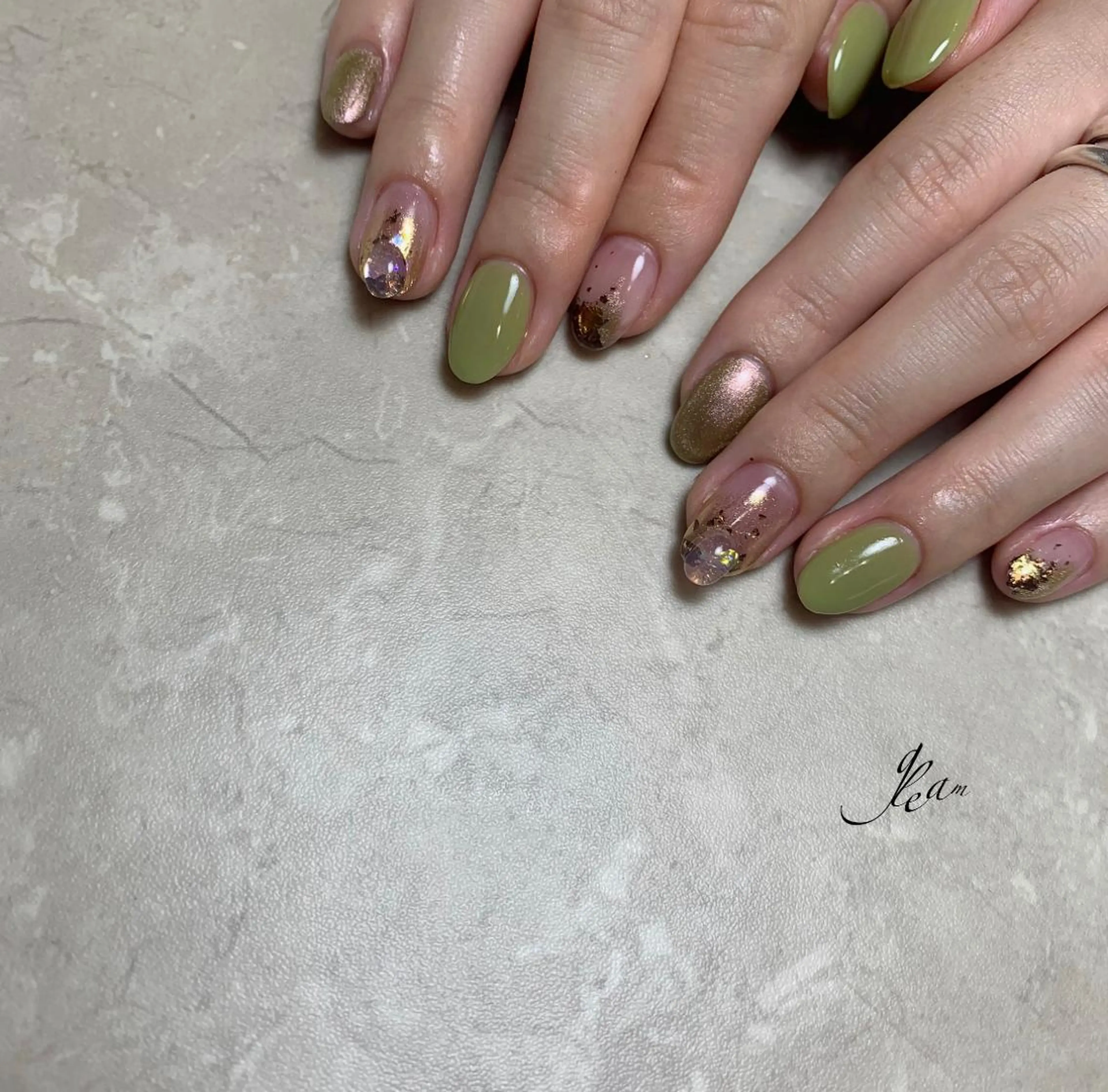 ネイル ハンドネイル gleam所属・gleam✴︎ sayakaのネイルデザイン