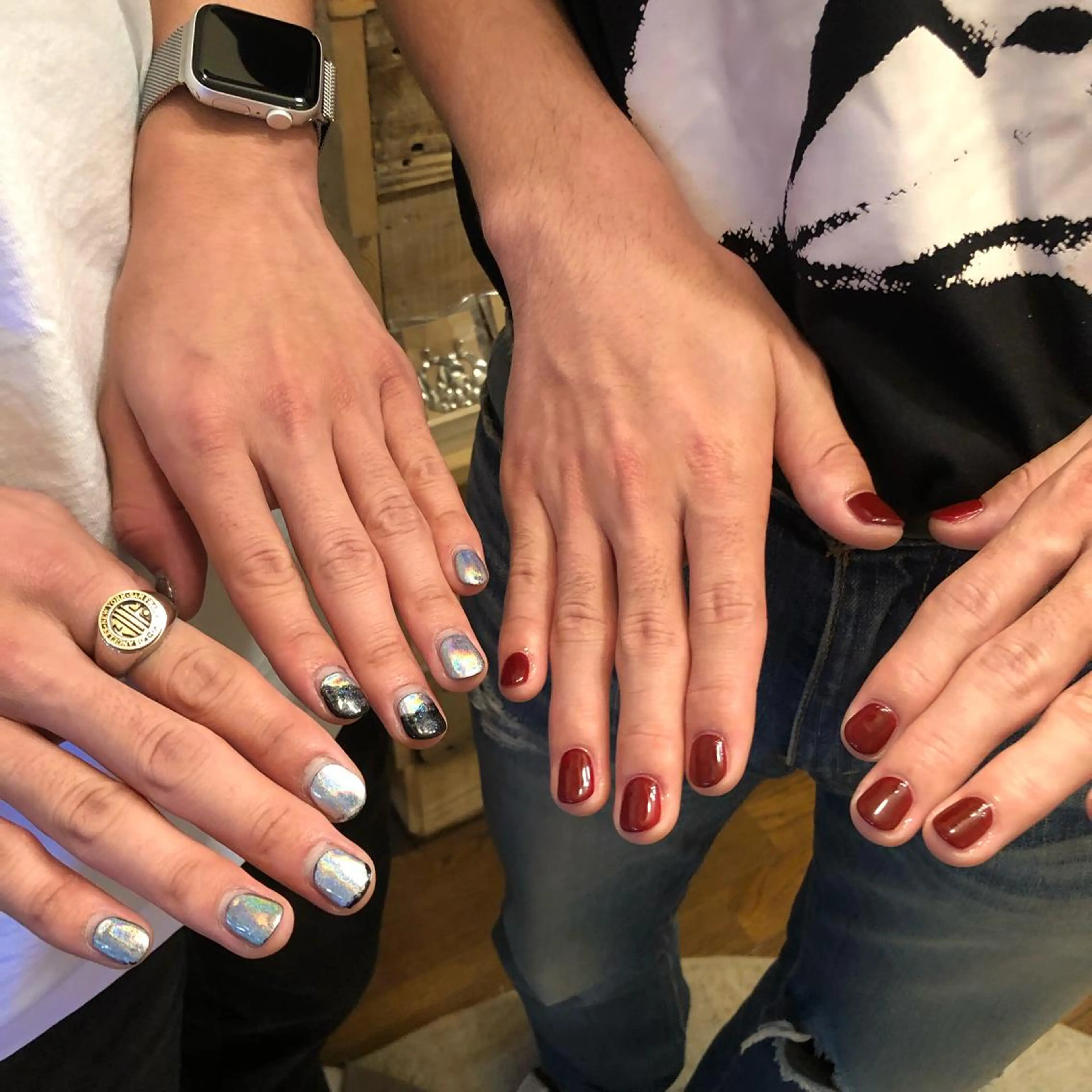 ネイル メンズネイル ハンドネイル フットネイル ハンドケア Nes.Nail所属・Miyagi Asamiのネイルデザイン