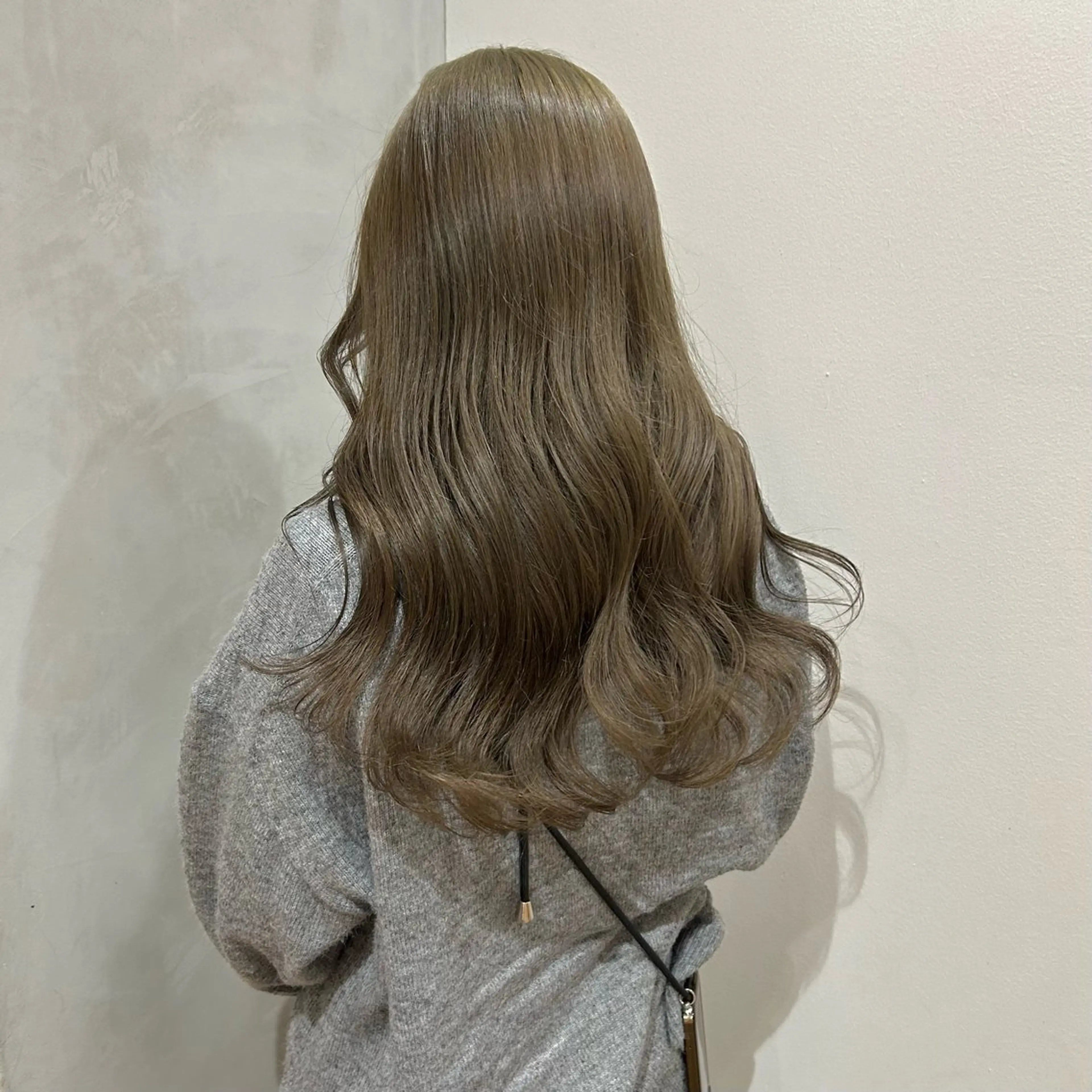 ロング カラー カット ヘアカラー トリートメント otoha✳︎ くすみカラーのヘアスタイル