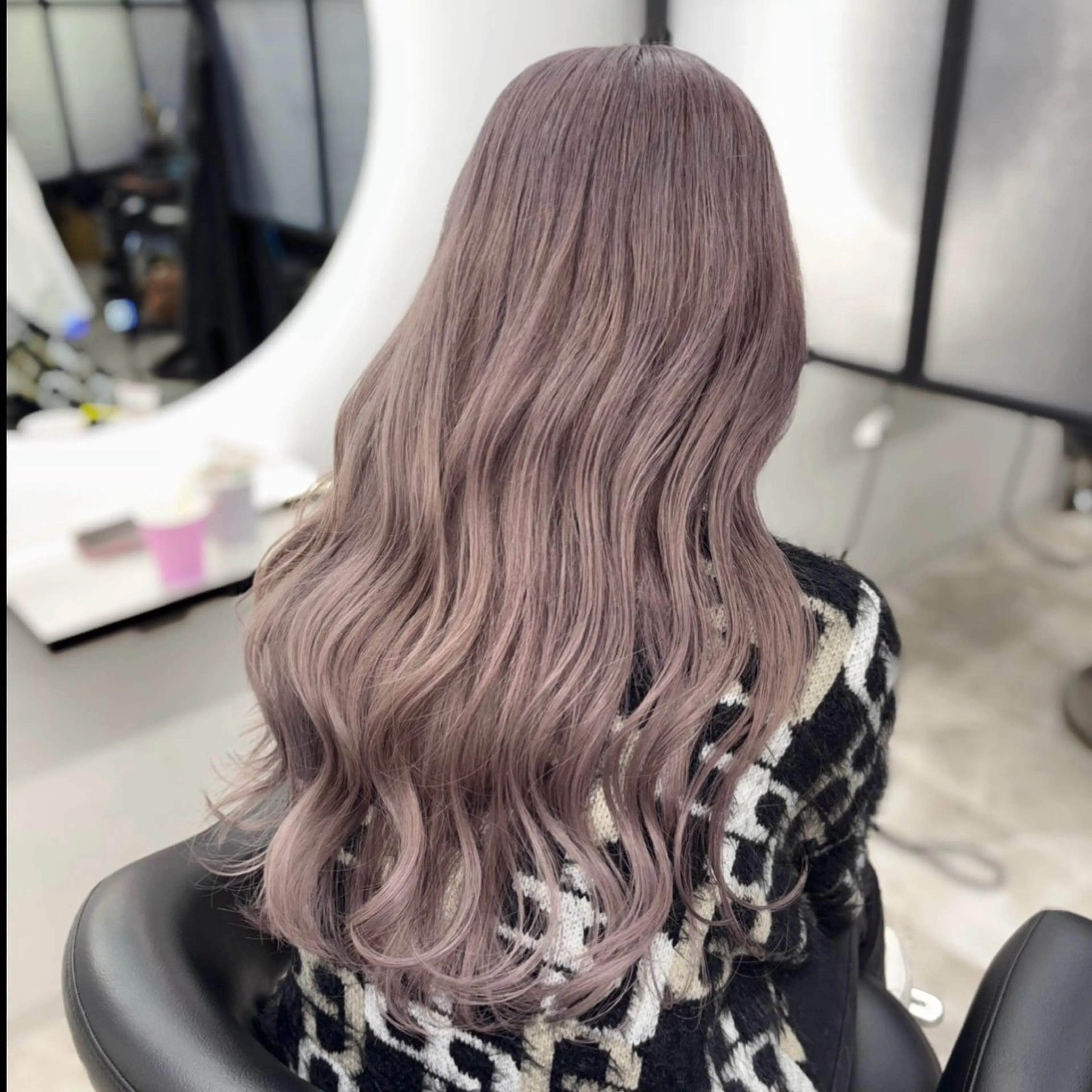 ロング カラー ヘアカラー Ren. 🦋デザインカラーのヘアスタイル