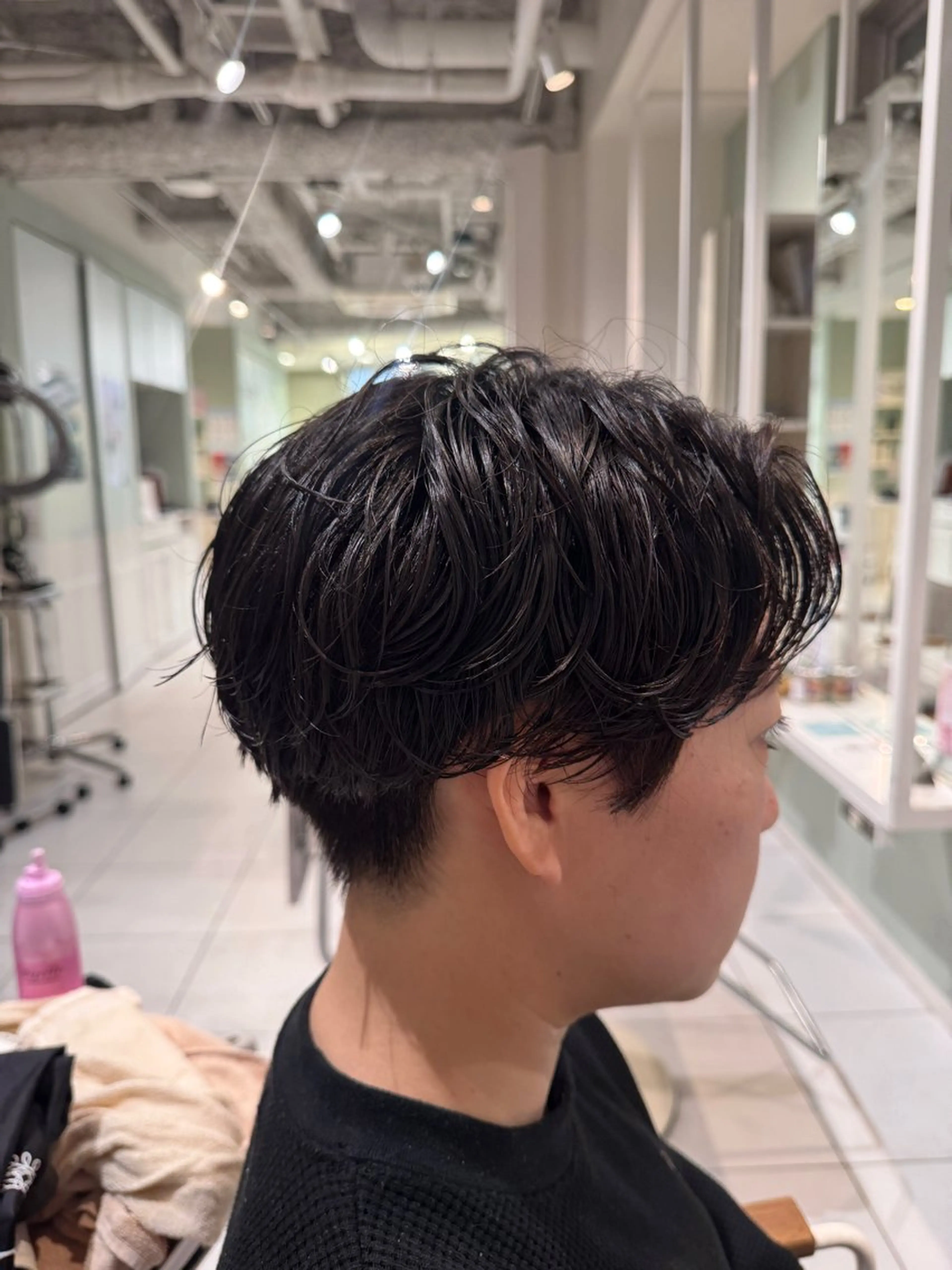 パーマ メンズ カット パーマ トリートメント トレンドヘア/メンズ パーマ/下村 伯のヘアスタイル