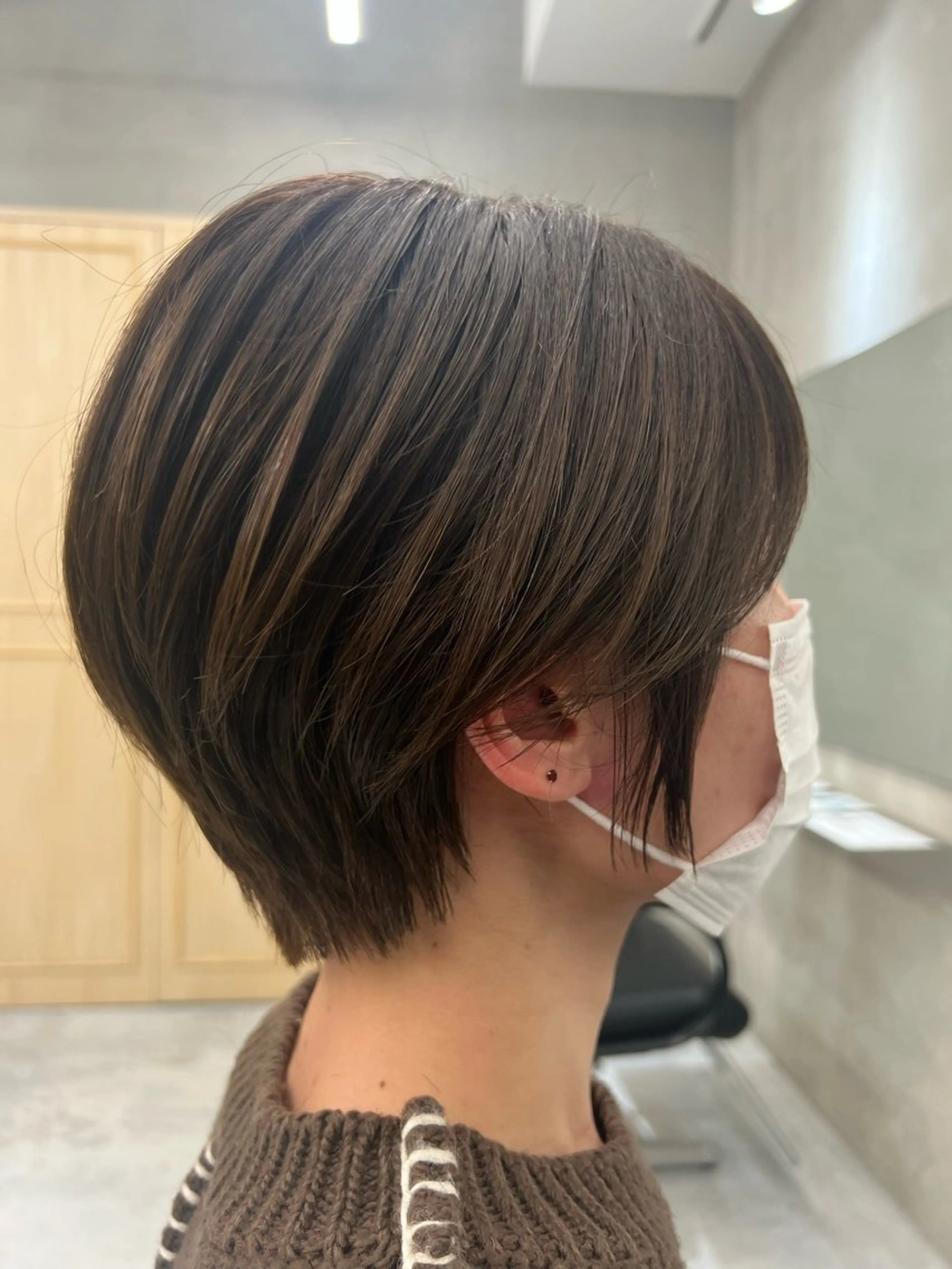 ショート カラー カット ヘアカラー トリートメント 上野⭐️メンズ特化 森田道成のヘアスタイル