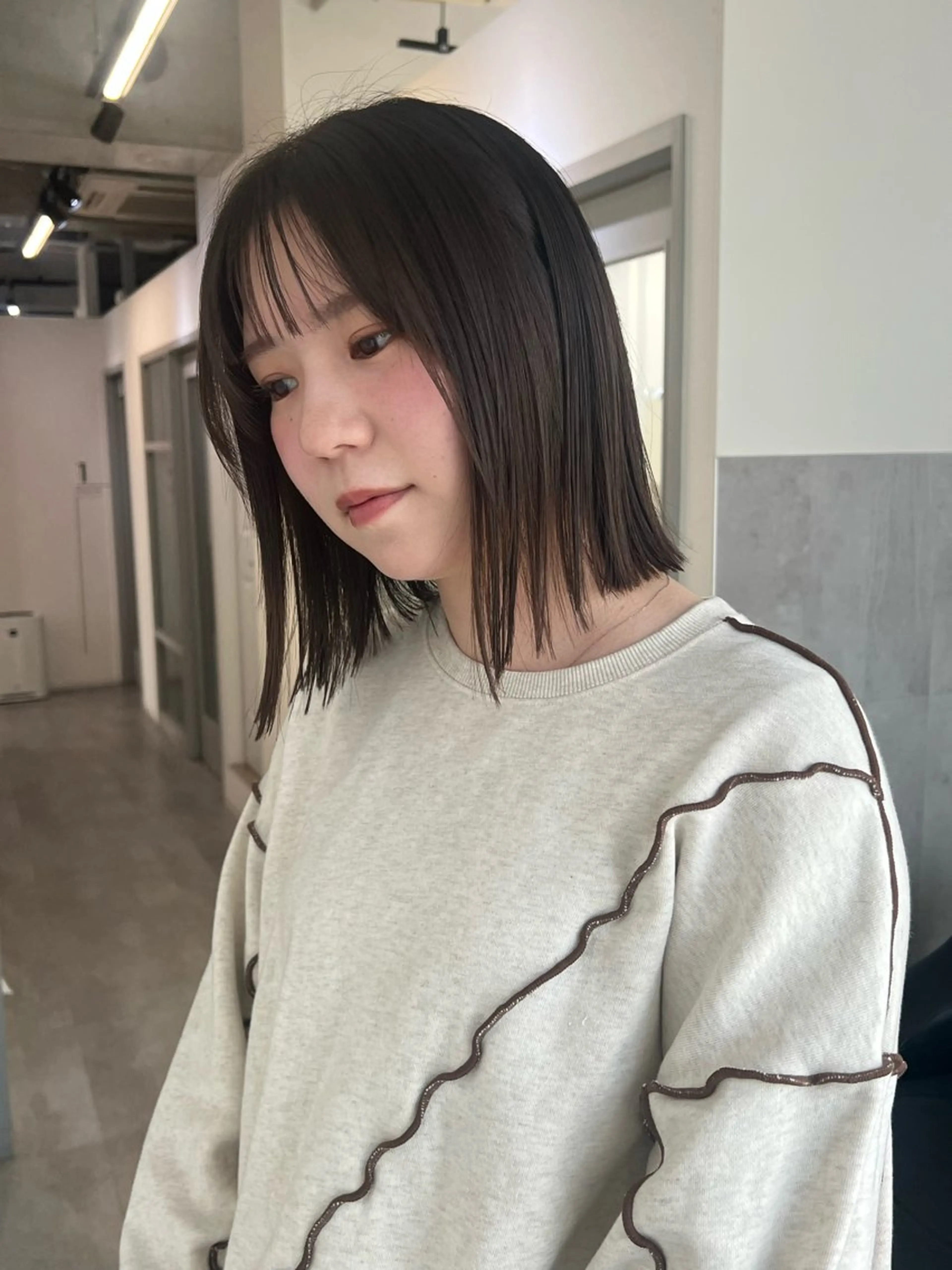 【クーポン】前髪縮毛矯正の写真