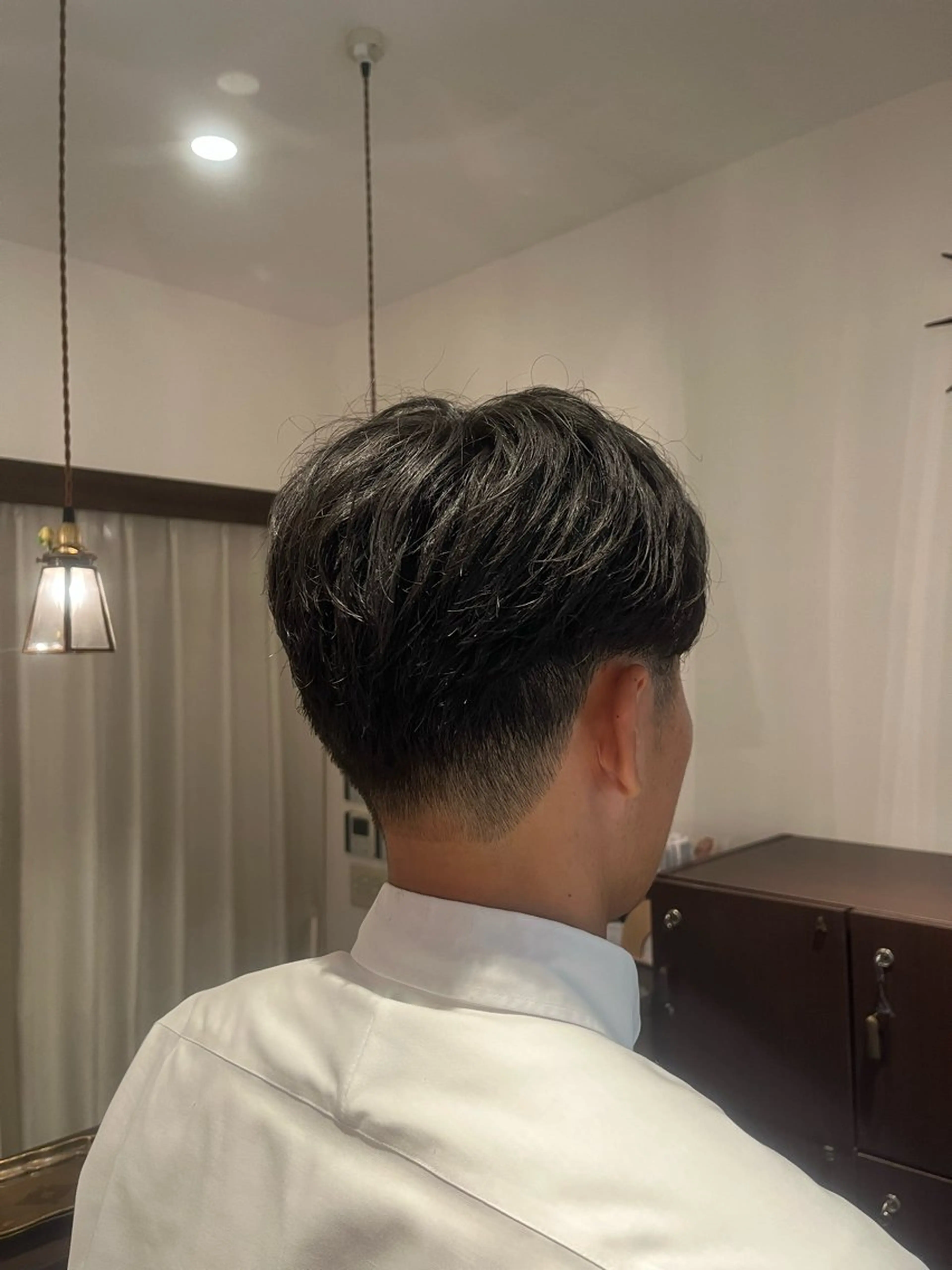 メンズ マッシュ CLIQUE　有木 七虹のヘアスタイル