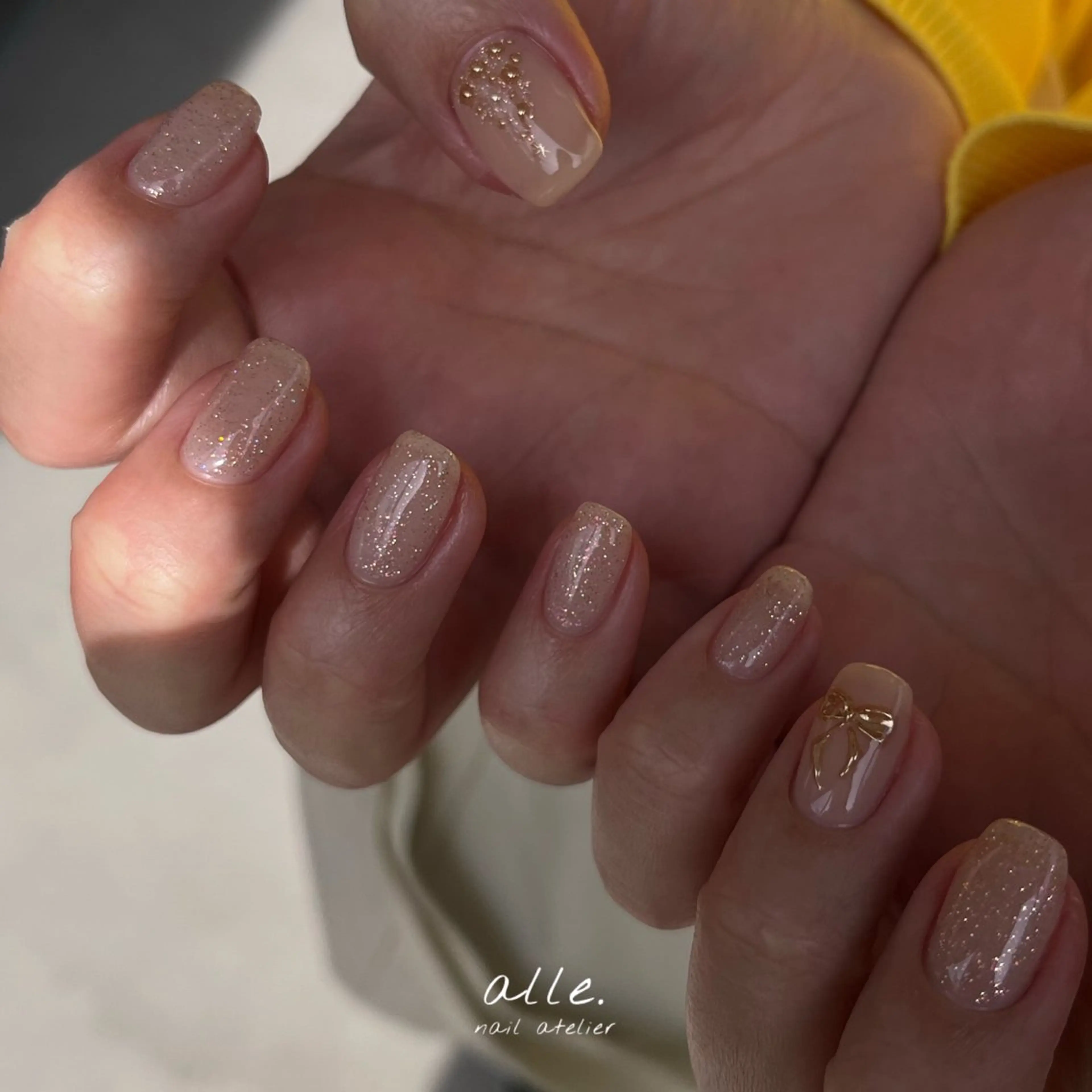 ネイル ハンドネイル atelier alle.のネイルデザイン