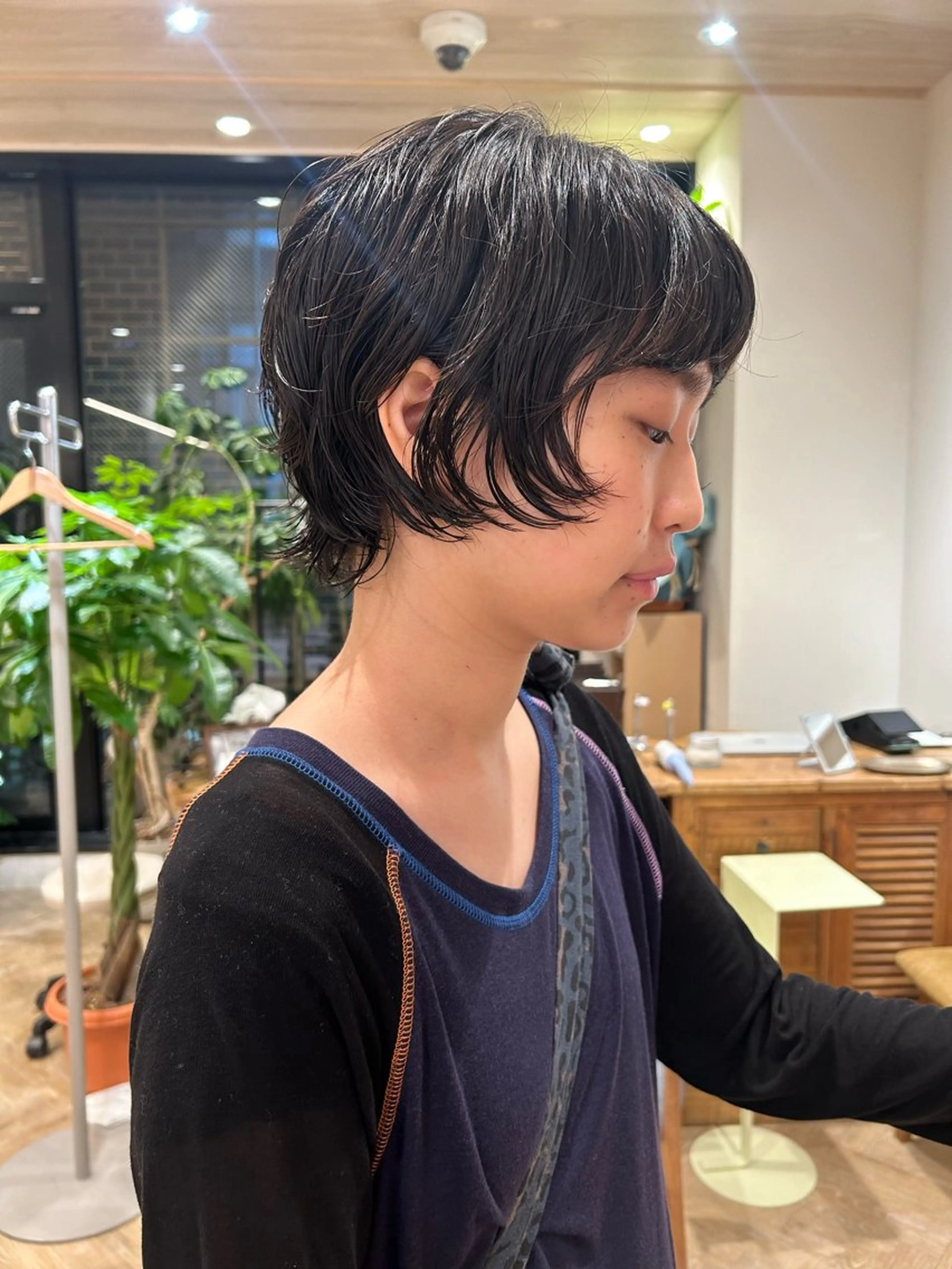 ショート ショートボブ ボブレイヤー ボブ レイヤーカット ショートヘア tricca  ginza所属・ボブ・レイヤー ・パーマ【iri】のヘアスタイル