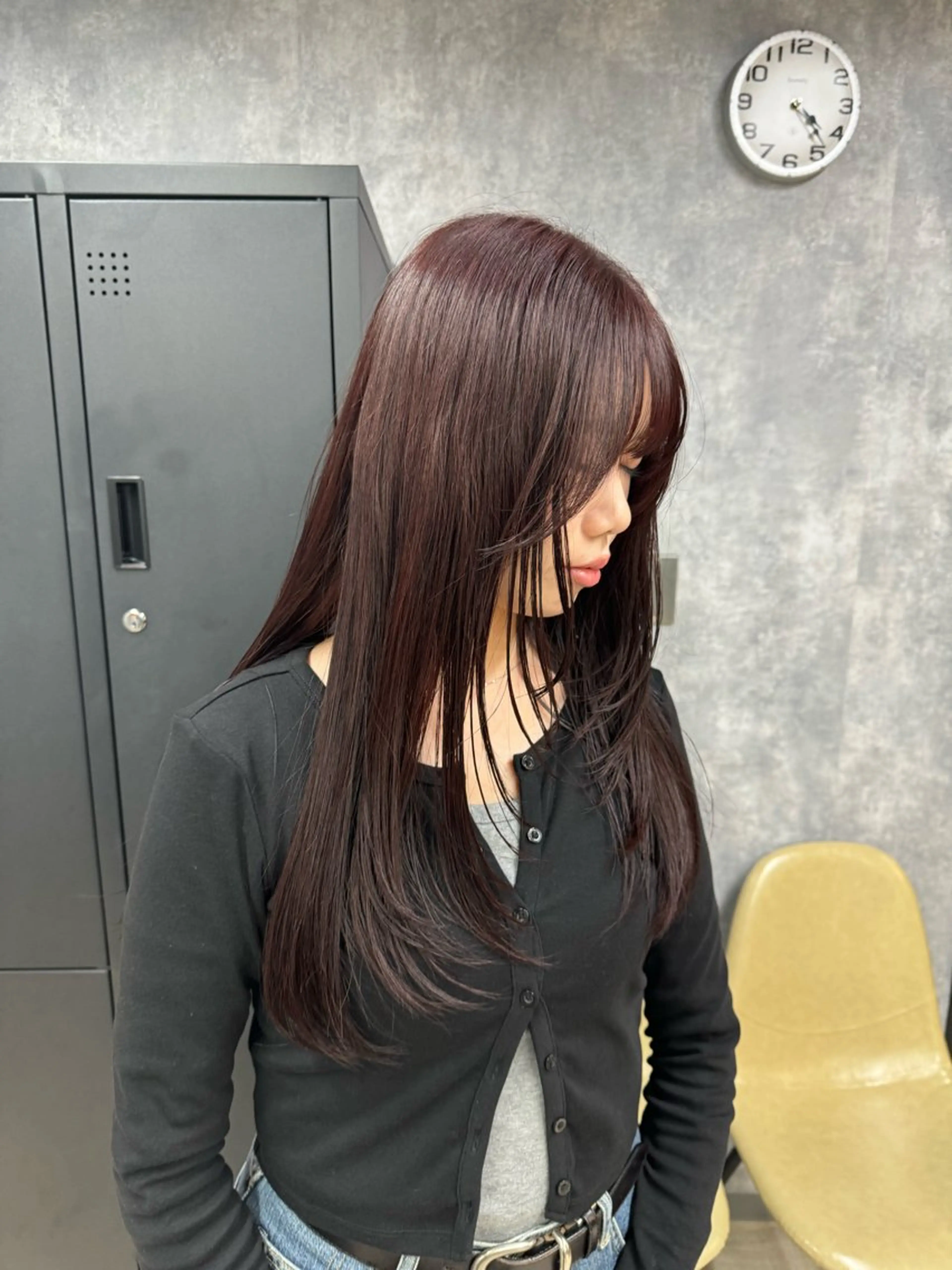 ロング 顔周りカット レイヤーカット ♡ハッシュカット/ レイヤー/yucoのヘアスタイル