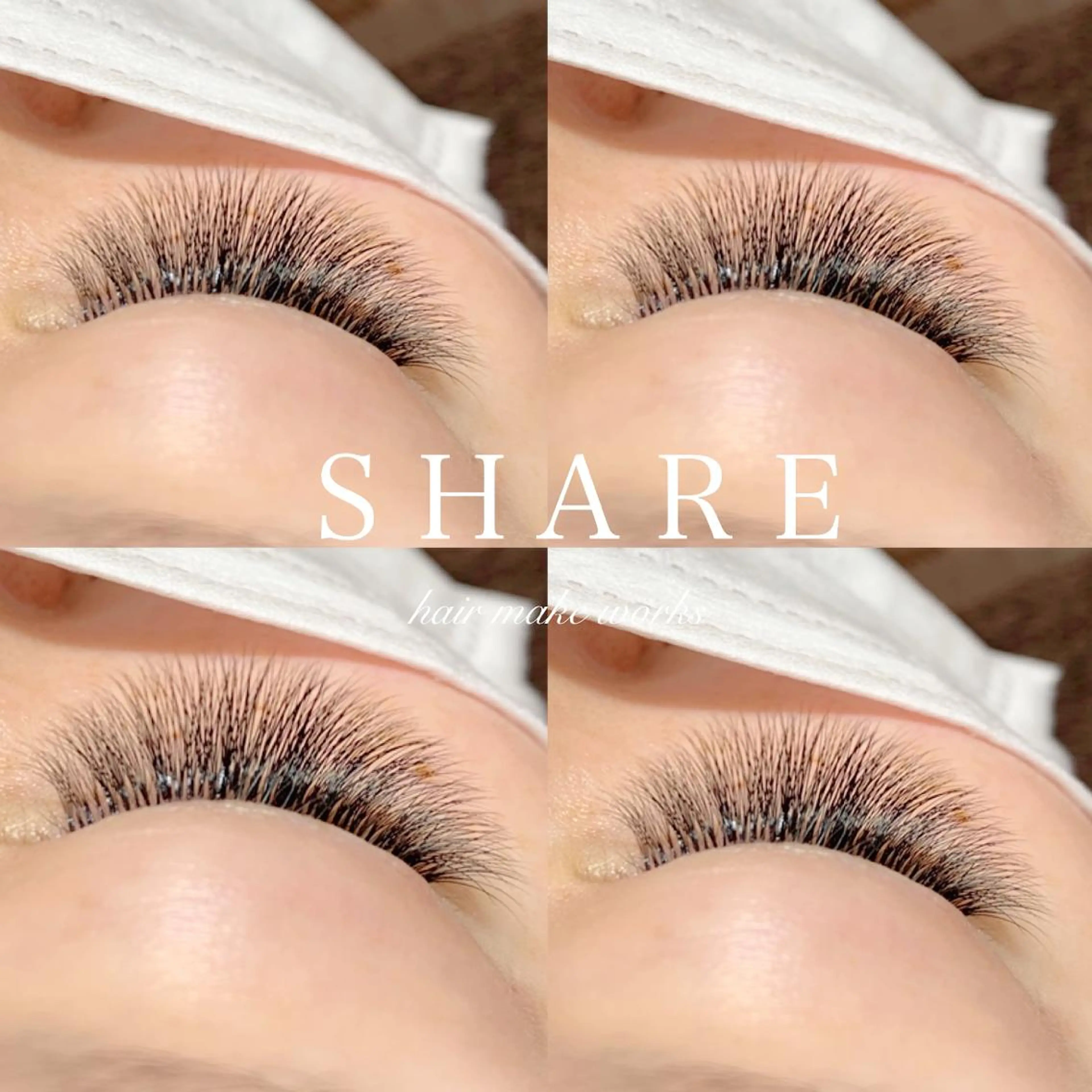 マツエク・マツパ ＳＨＡＲＥ所属・正箱 真紗美の眉毛・アイブロウイメージ