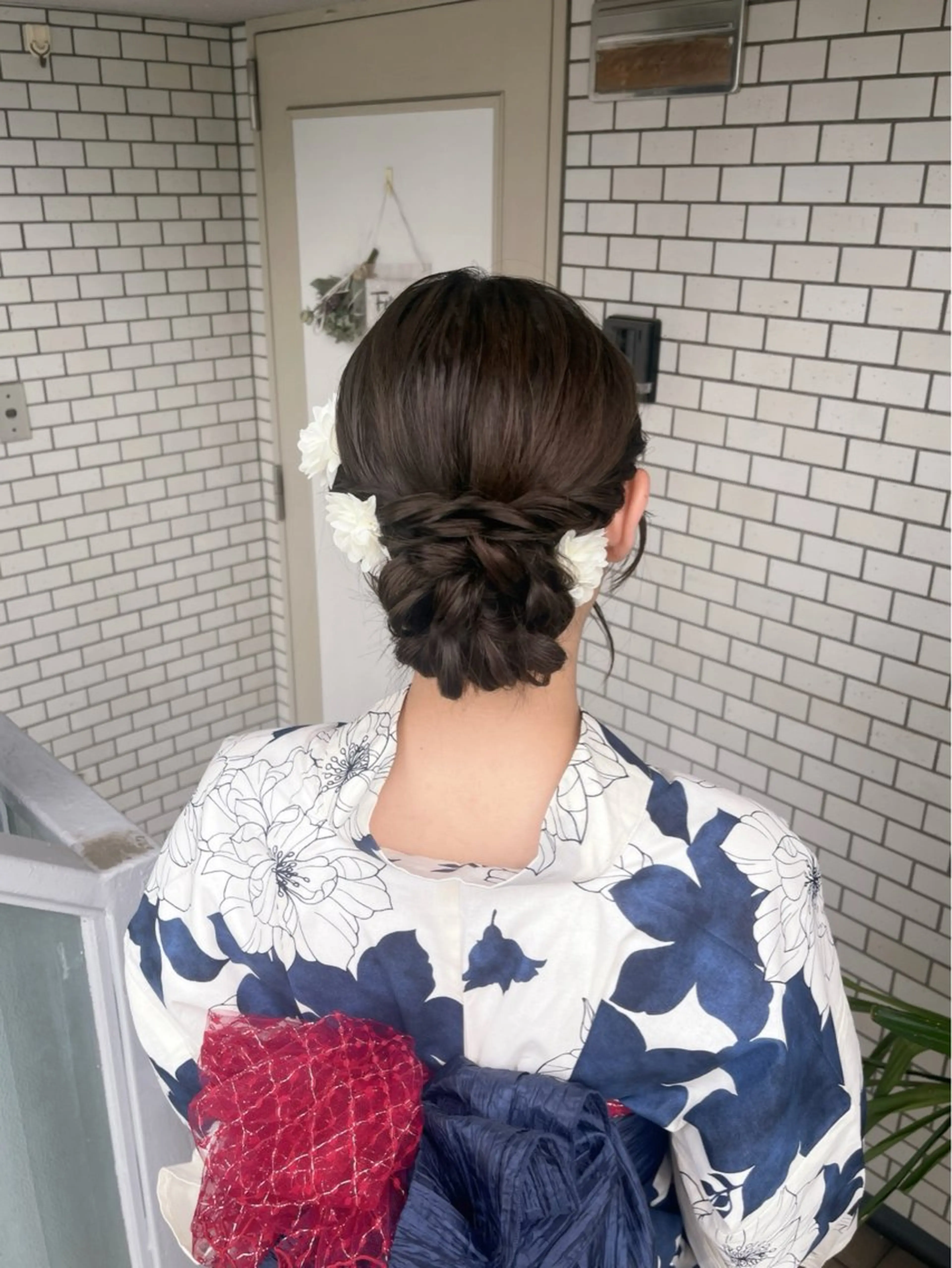 ヘアアレンジ 浴衣 ヘアセット 垢抜けヘアメイク🫧 JURI🪽のヘアスタイル