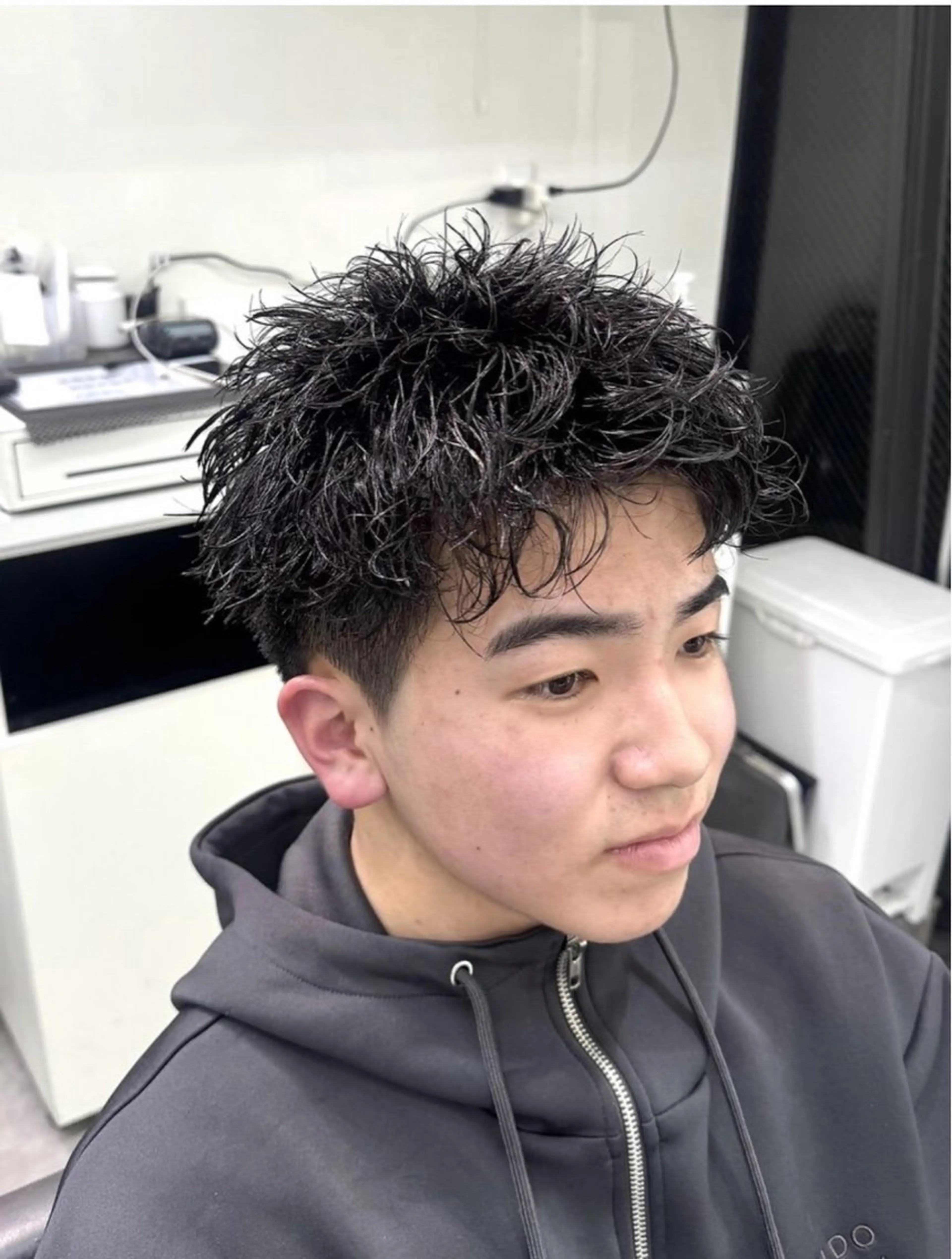 ショート パーマ メンズ メンズ/渋谷/パーマ /りおんのヘアスタイル