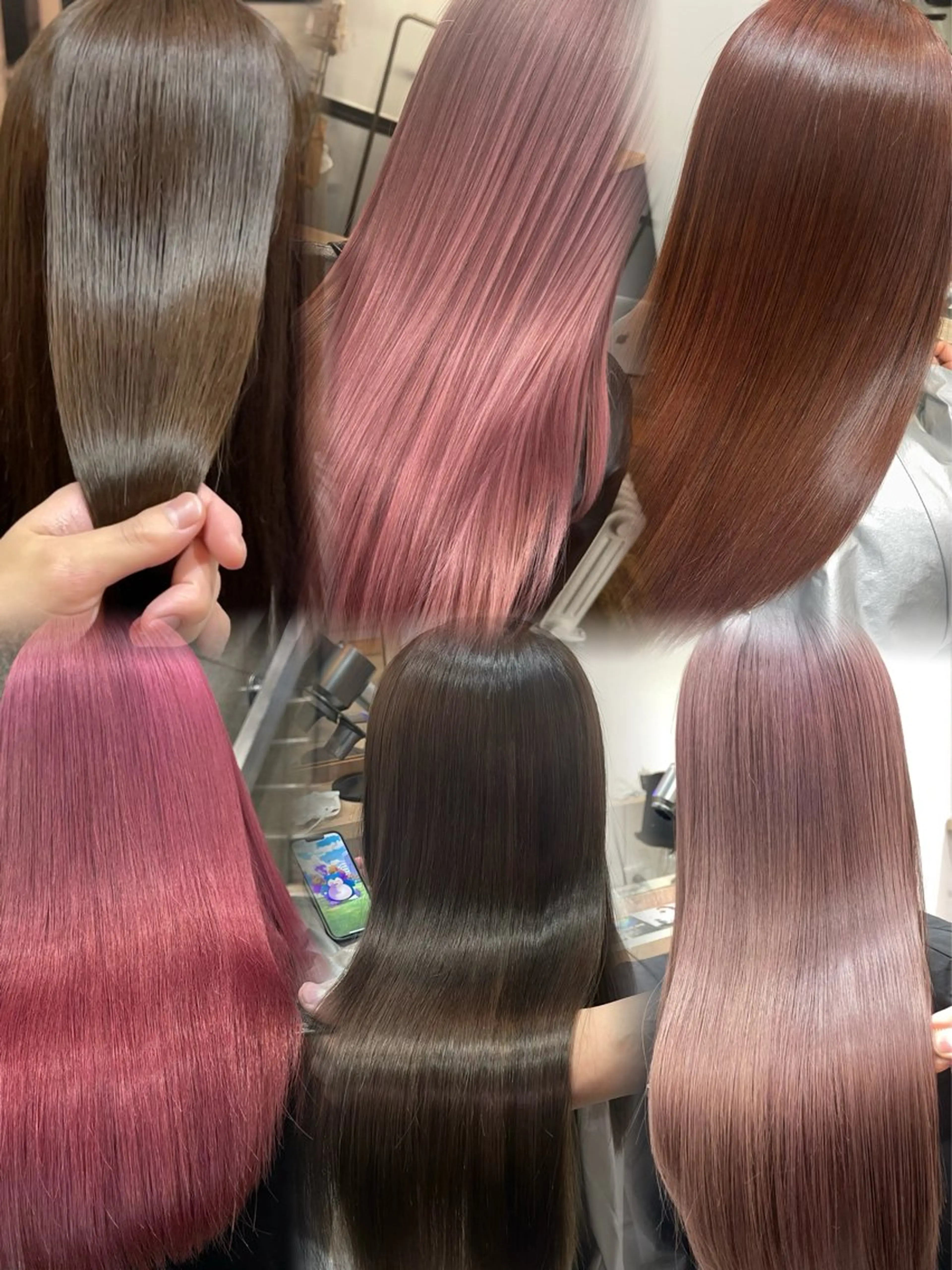 💖【ミニモ限定】【22歳以下限定】毛先メンテナンスカット＋艶々ワンカラー＋高濃度さらさら超音波トリートメント💖の写真