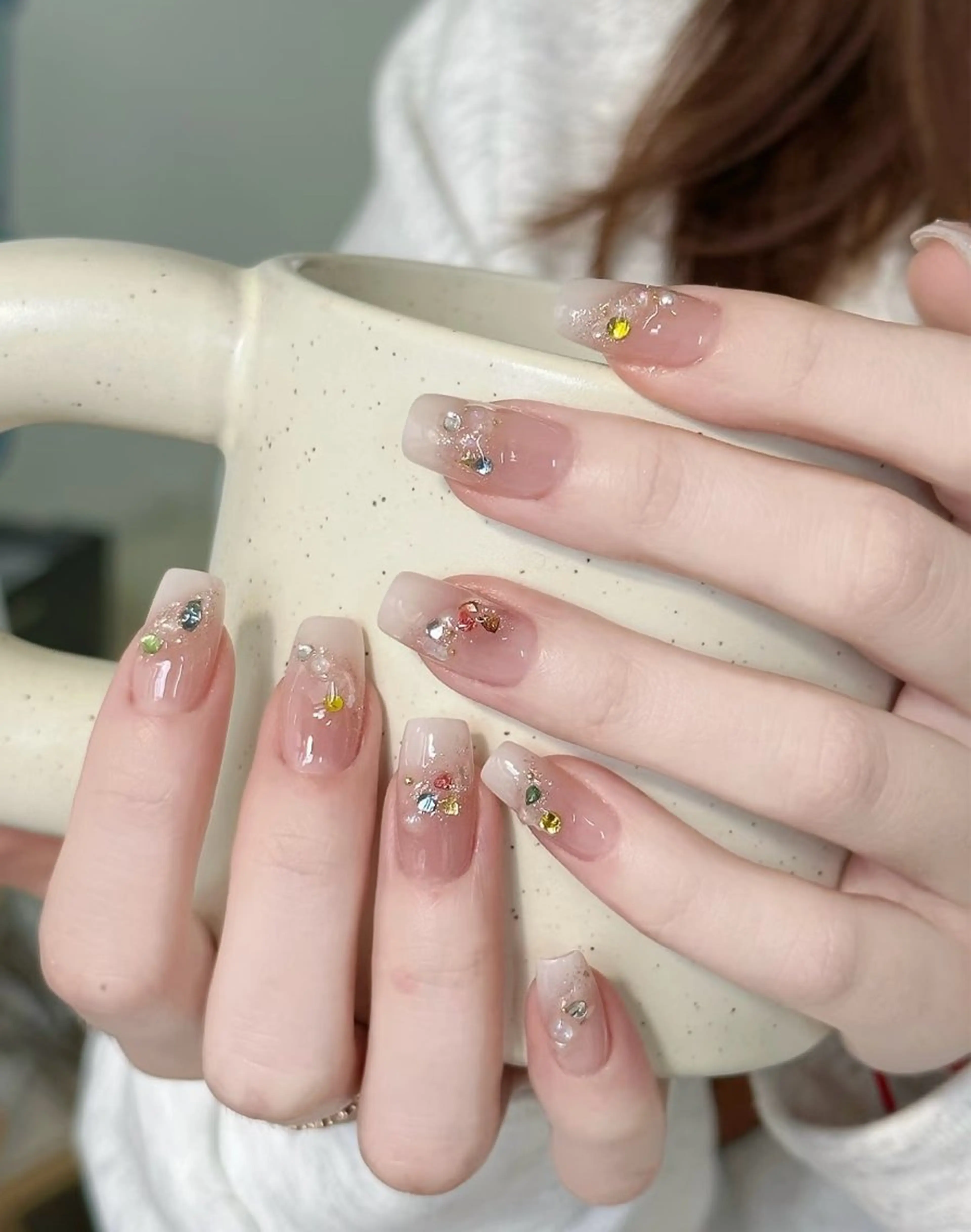 ネイル アートネイル チークネイル 長さ出し フットネイル ジェルネイル ハンドネイル ハンドケア For you. Nail Salonのネイルデザイン