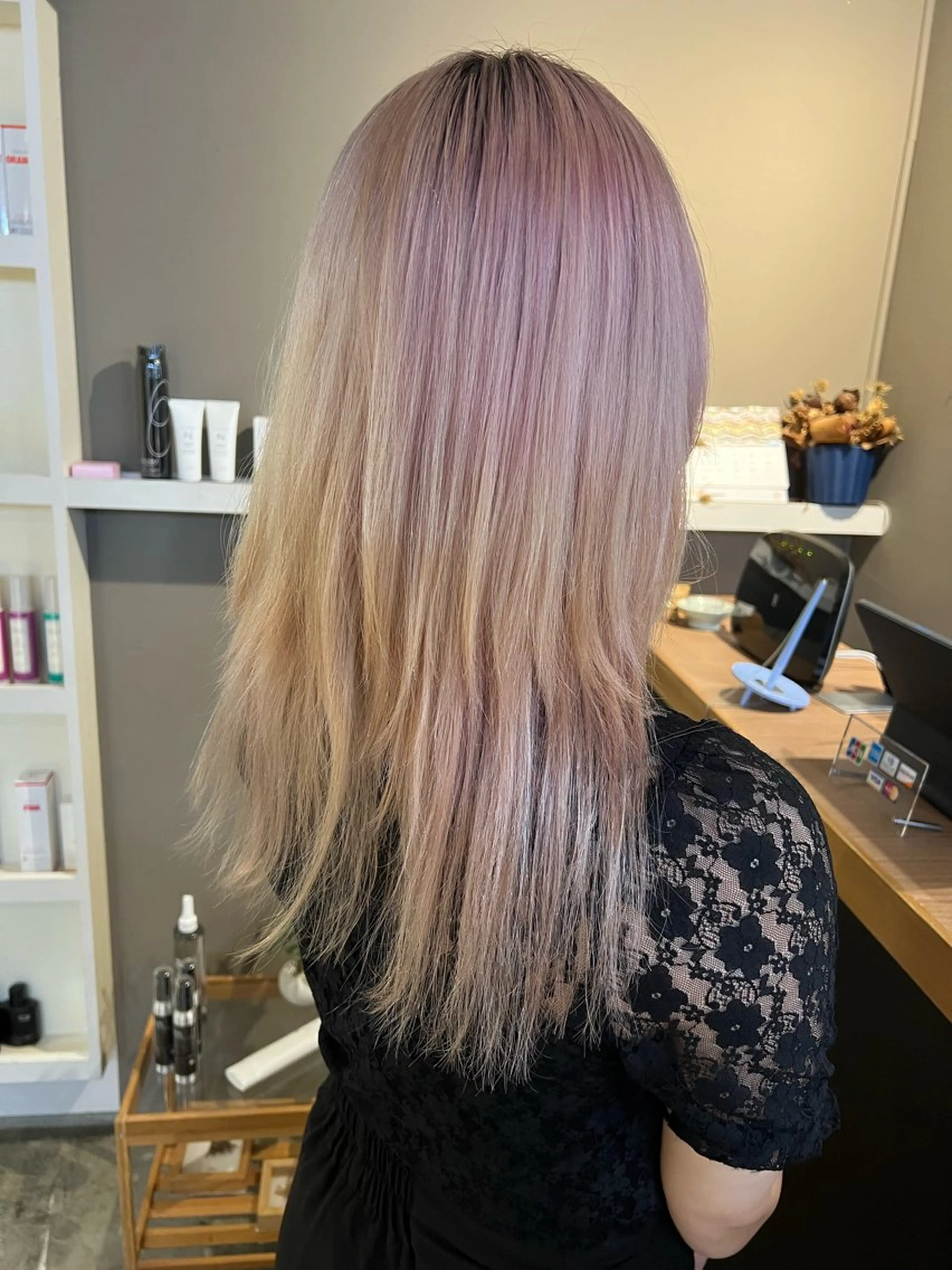 ロング カラー daiki 原宿のヘアスタイル