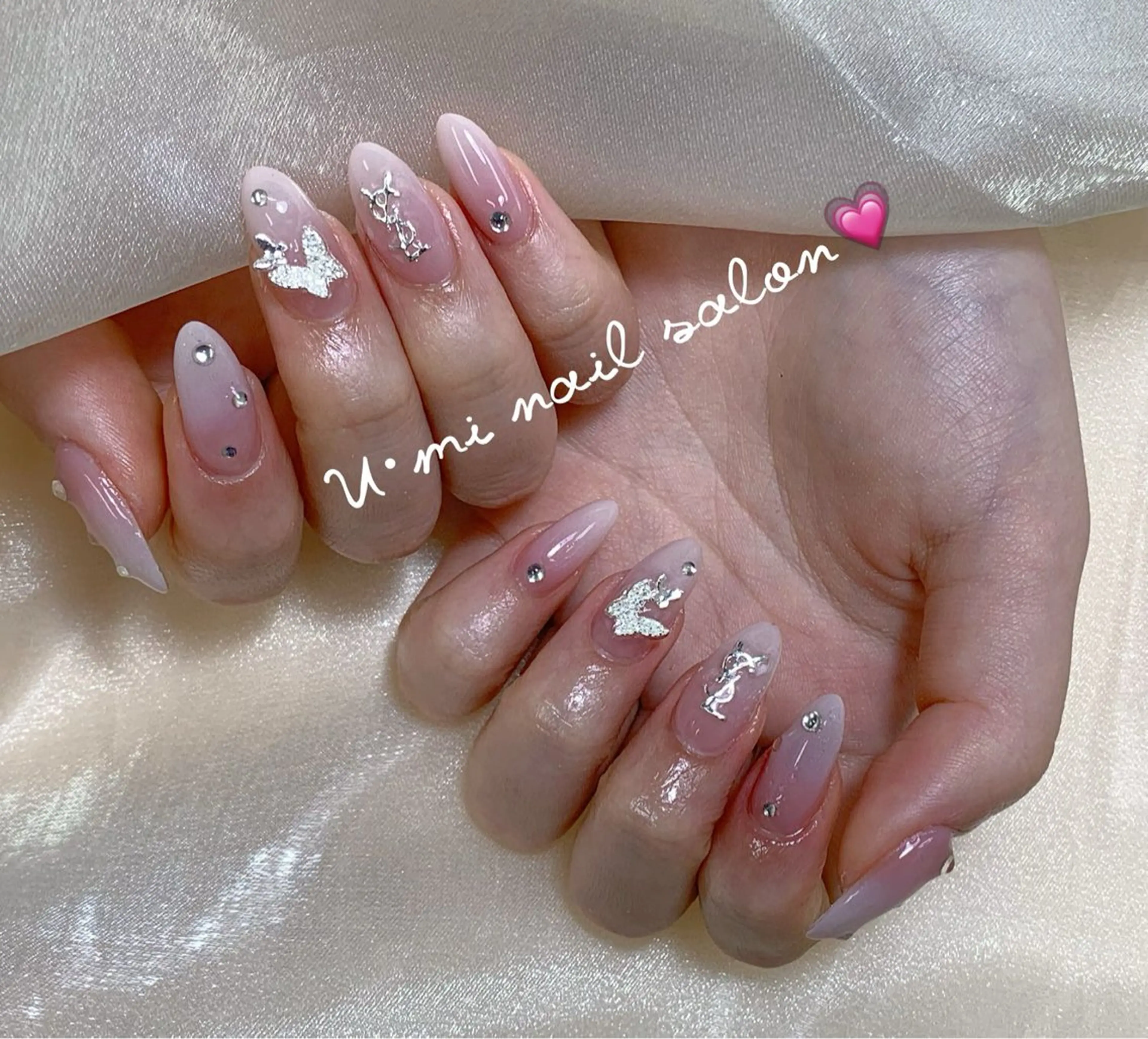ネイル 持ち込み ハンドネイル Ｕ·Mi nail salon所属・u・mi  上野御徒町パラジェルのネイルデザイン