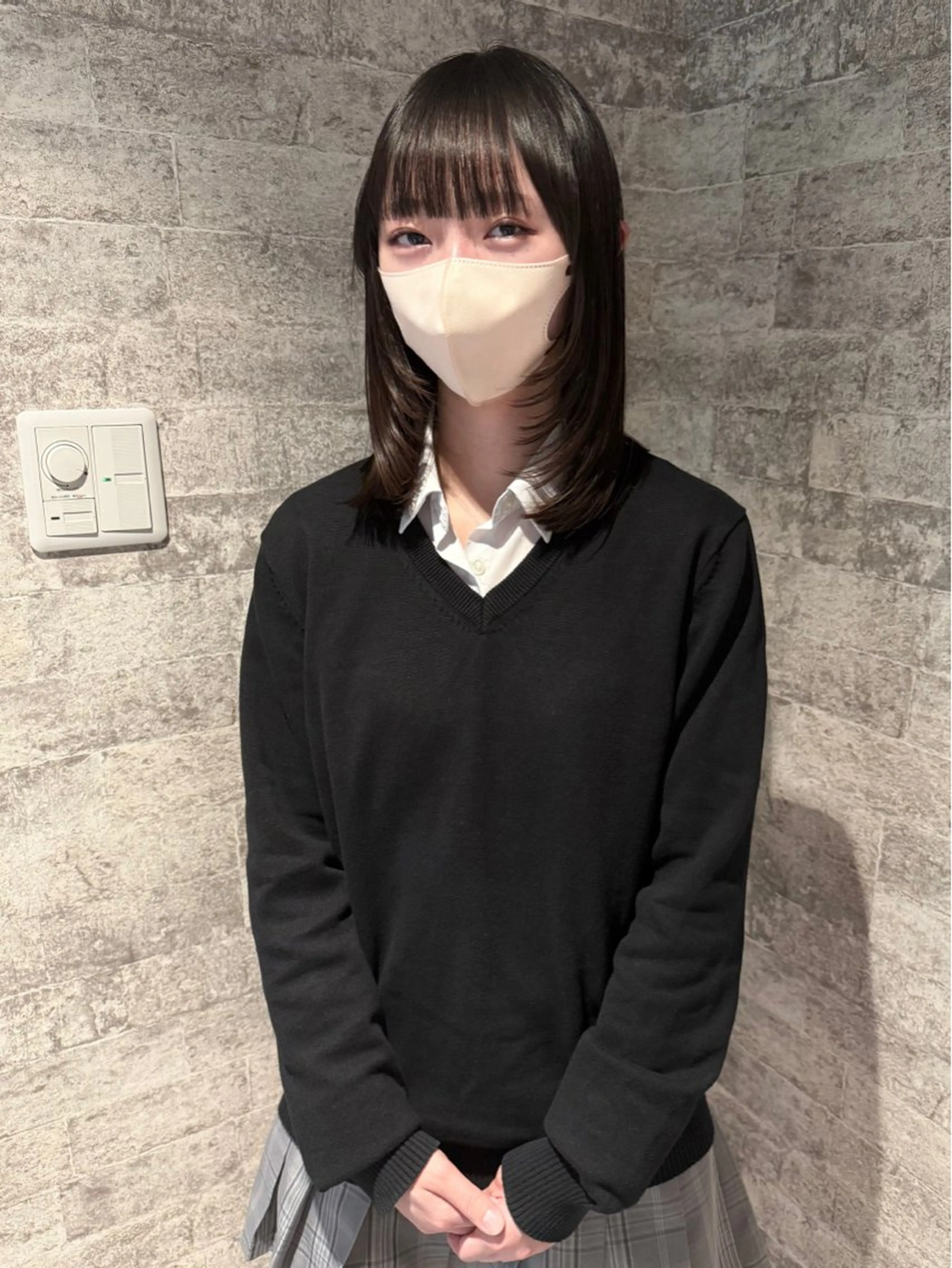 ミディアム カラー カット トリートメント mai / linoah˚✧のヘアスタイル