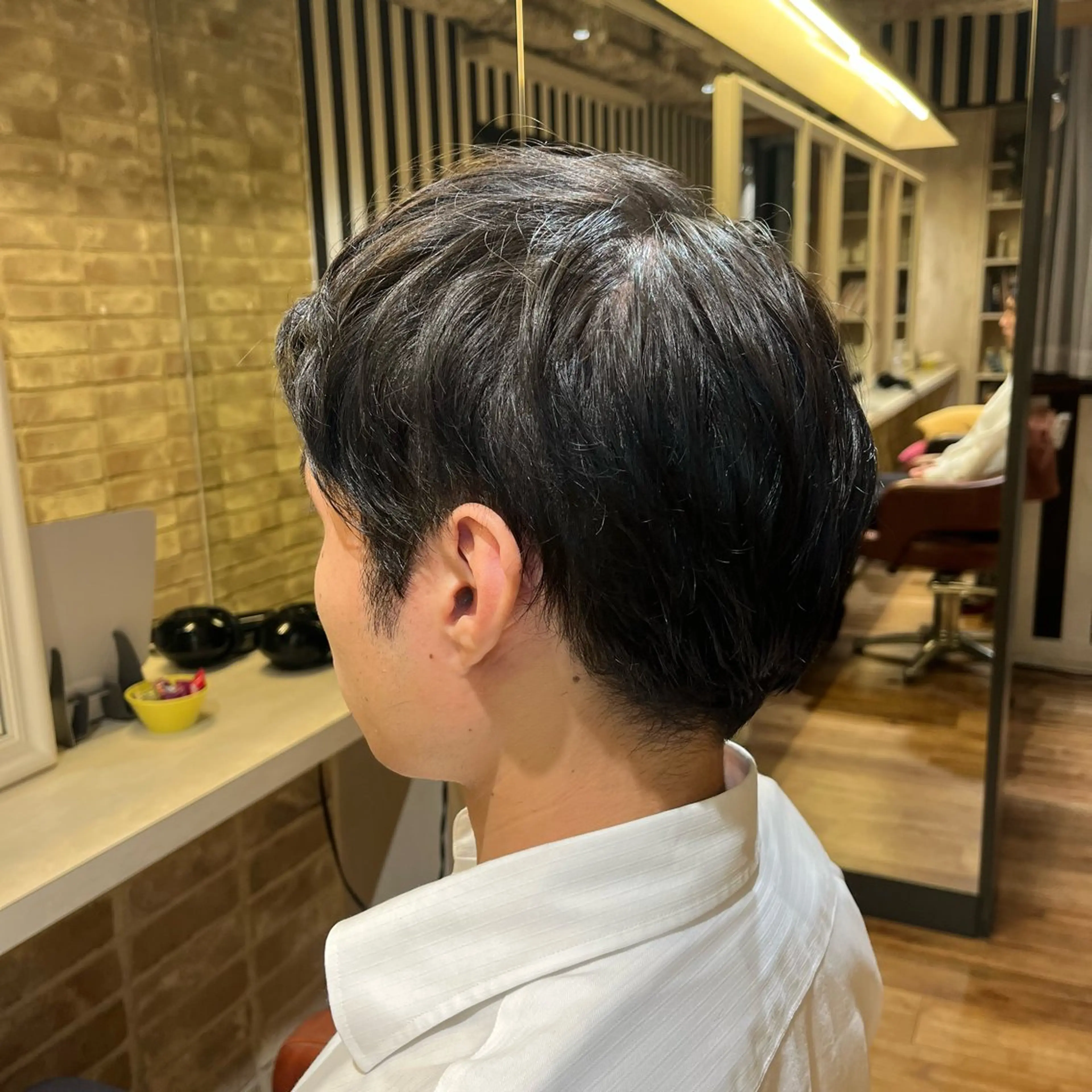 メンズ カット 正司 奈瑠美のヘアスタイル