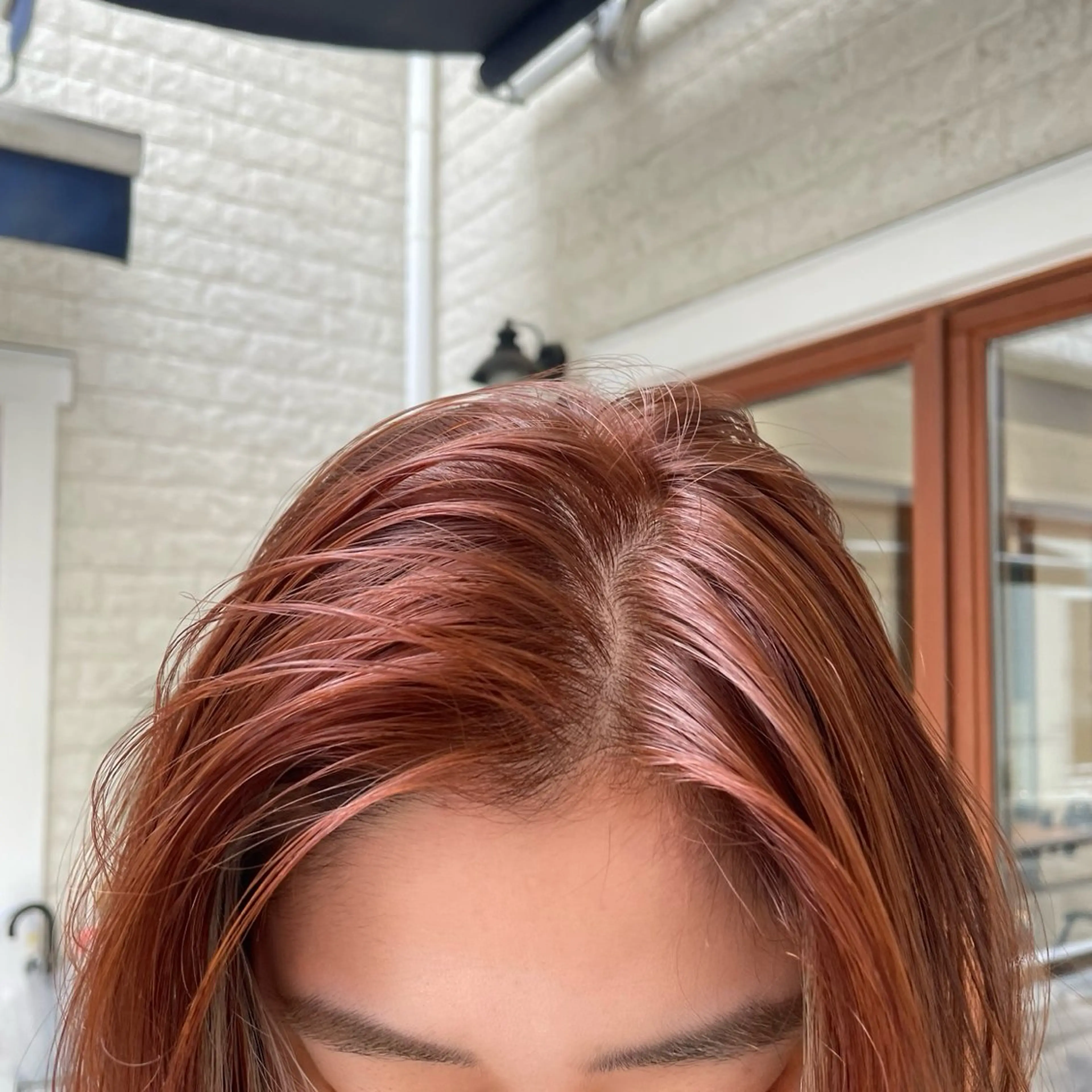 ミディアム カラー ヘアアレンジ ブリーチ ダブルカラー ブリーチなしカラー オレンジ カット ヘアカラー トリートメント 髪質改善ストレート✨ パーマヘア✨YUKIのヘアスタイル