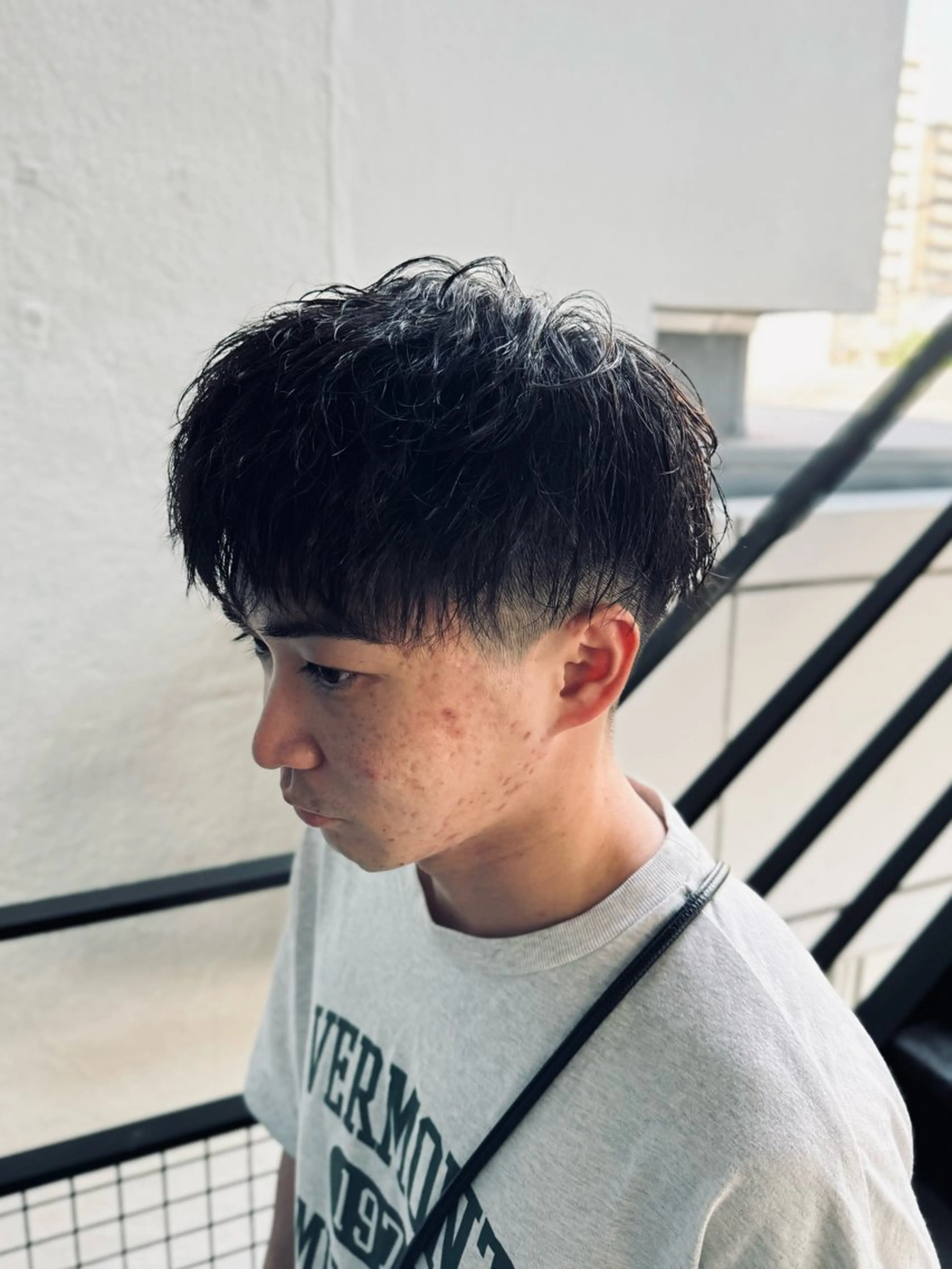 ショート パーマ SLAY men's HAIR shop所属・山下 徹のヘアスタイル
