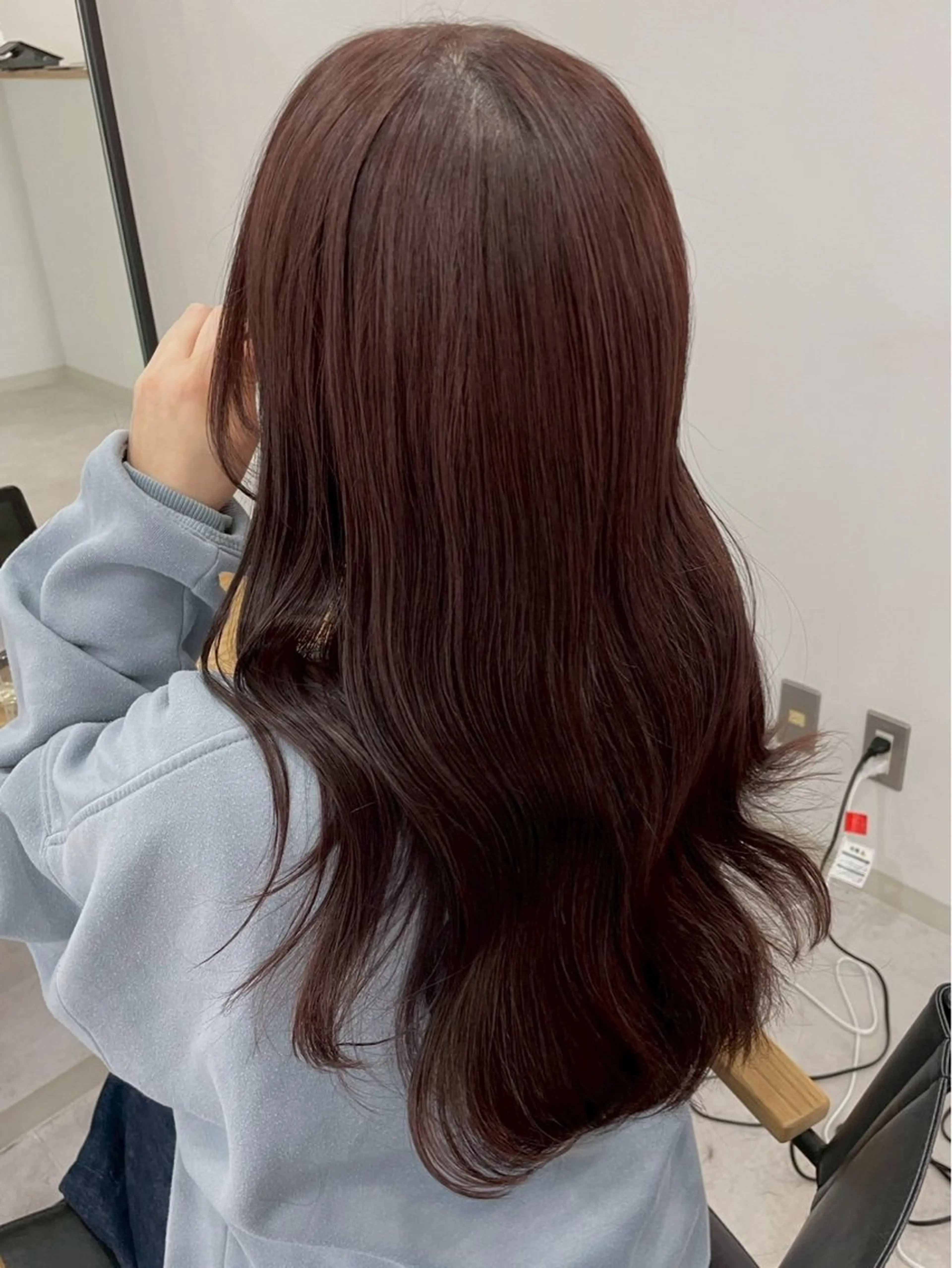 ロング ショートボブ ボブ ハイライト レイヤーカット 縮毛矯正 カット ヘアカラー トリートメント SUZU/岡山/矯正 ブリーチ/レイヤーのヘアスタイル