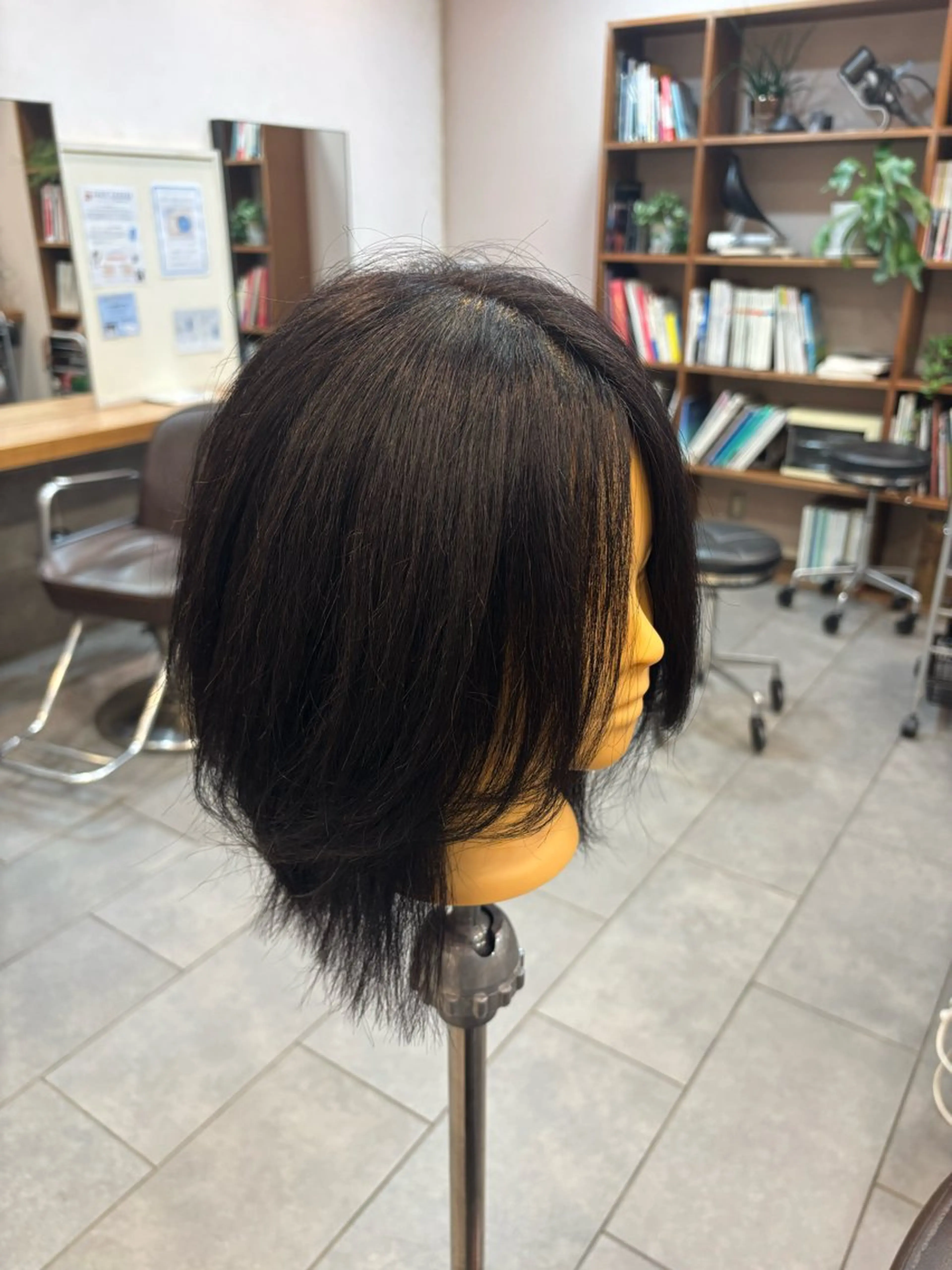 ミディアム 増田 枝里子のヘアスタイル