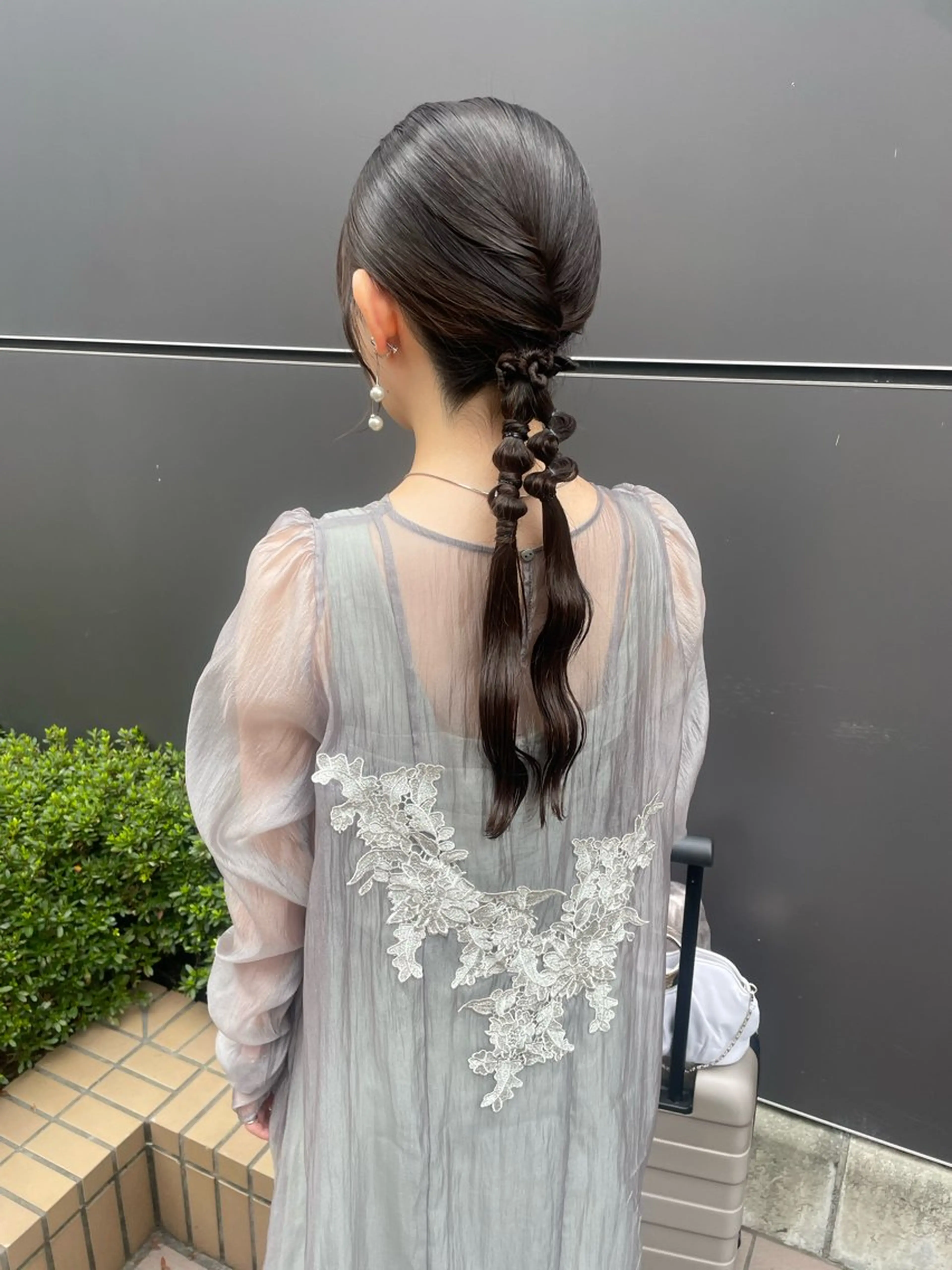 セミロング 渥美 怜子のヘアスタイル
