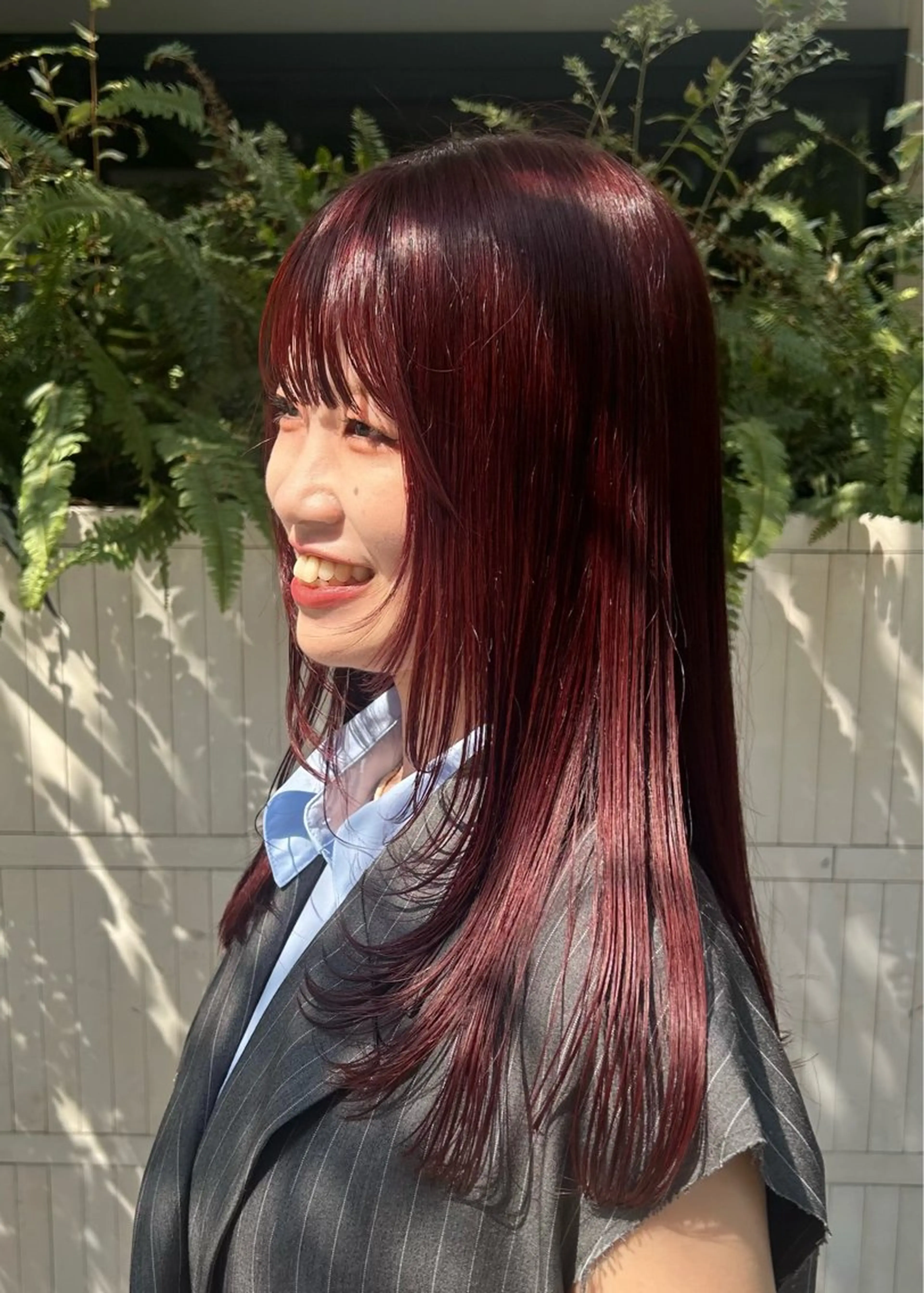 ロング カラー カット ヘアカラー トリートメント [Eurica] muaのヘアスタイル