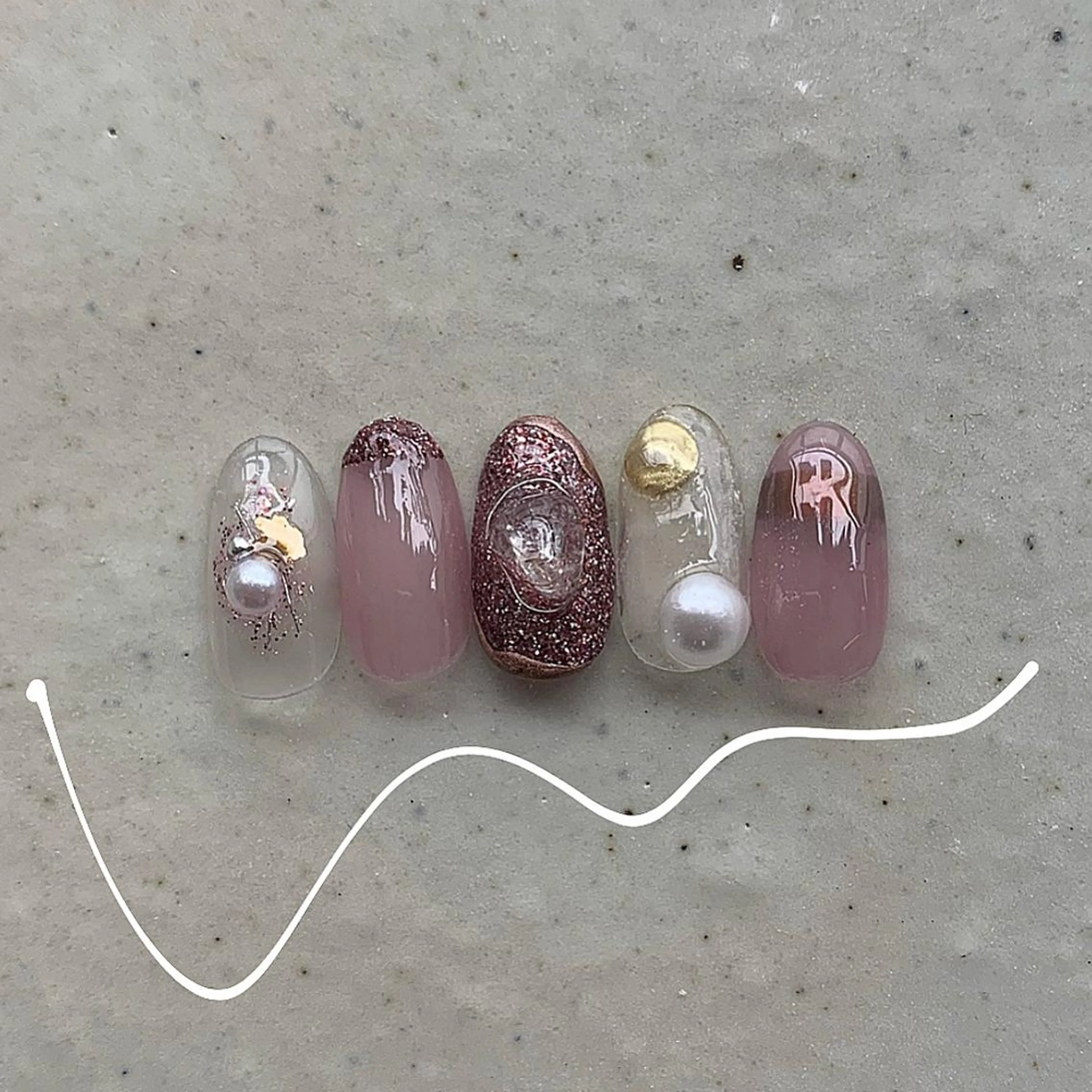 ネイル ハンドネイル ハンドケア lyly.nail所属・lylynail YUUKAのネイルデザイン